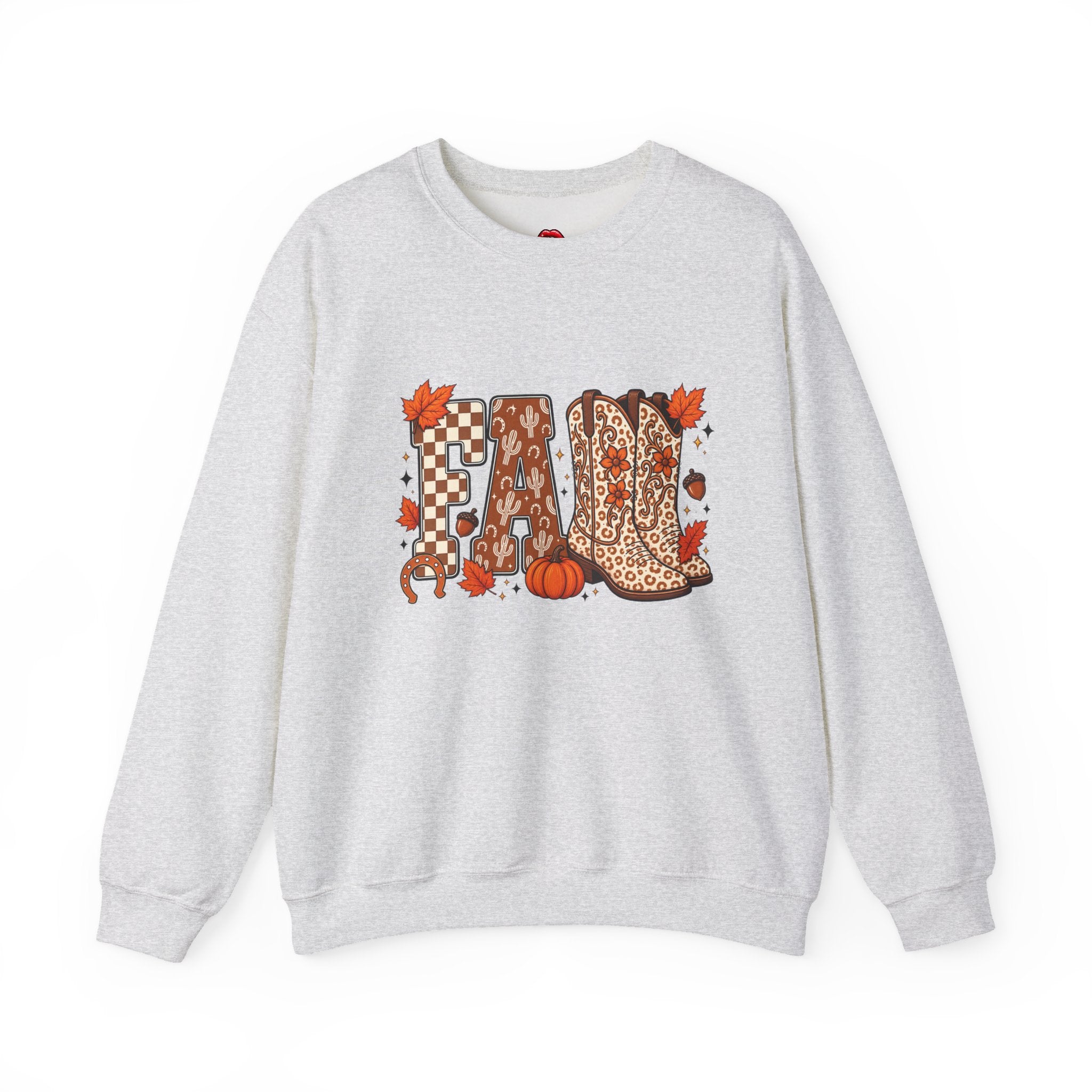 Fall Cowgirl Crewneck Sweatshirt