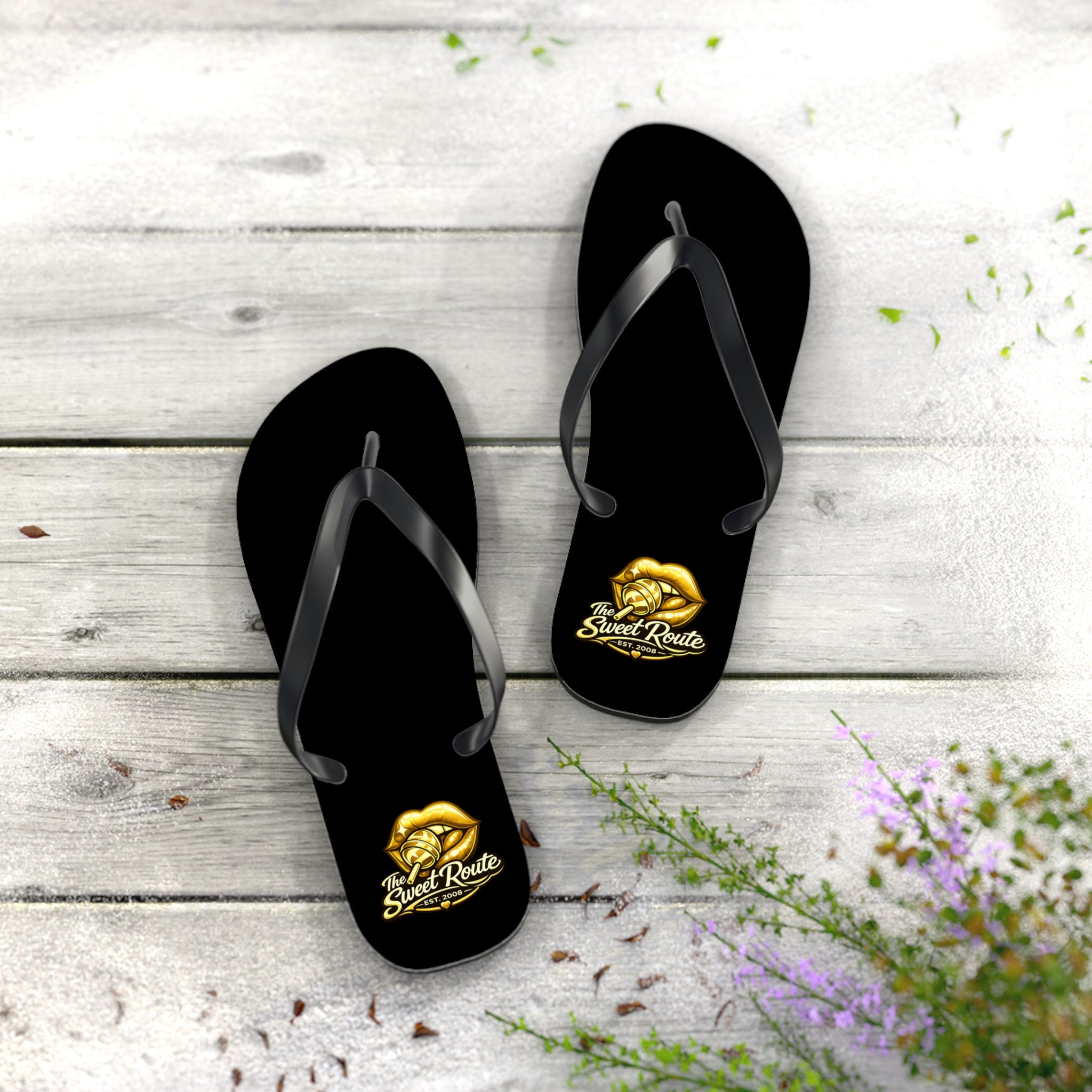 The Sweet Route Flip Flops