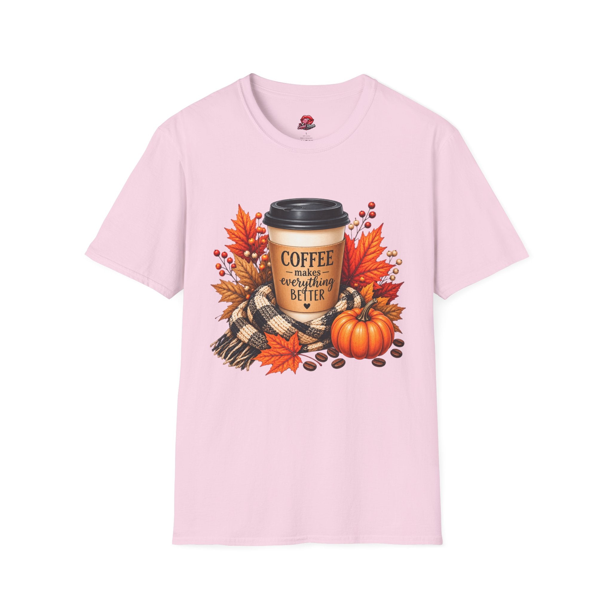 Coffee Makes Everything Better Fall T-Shirt