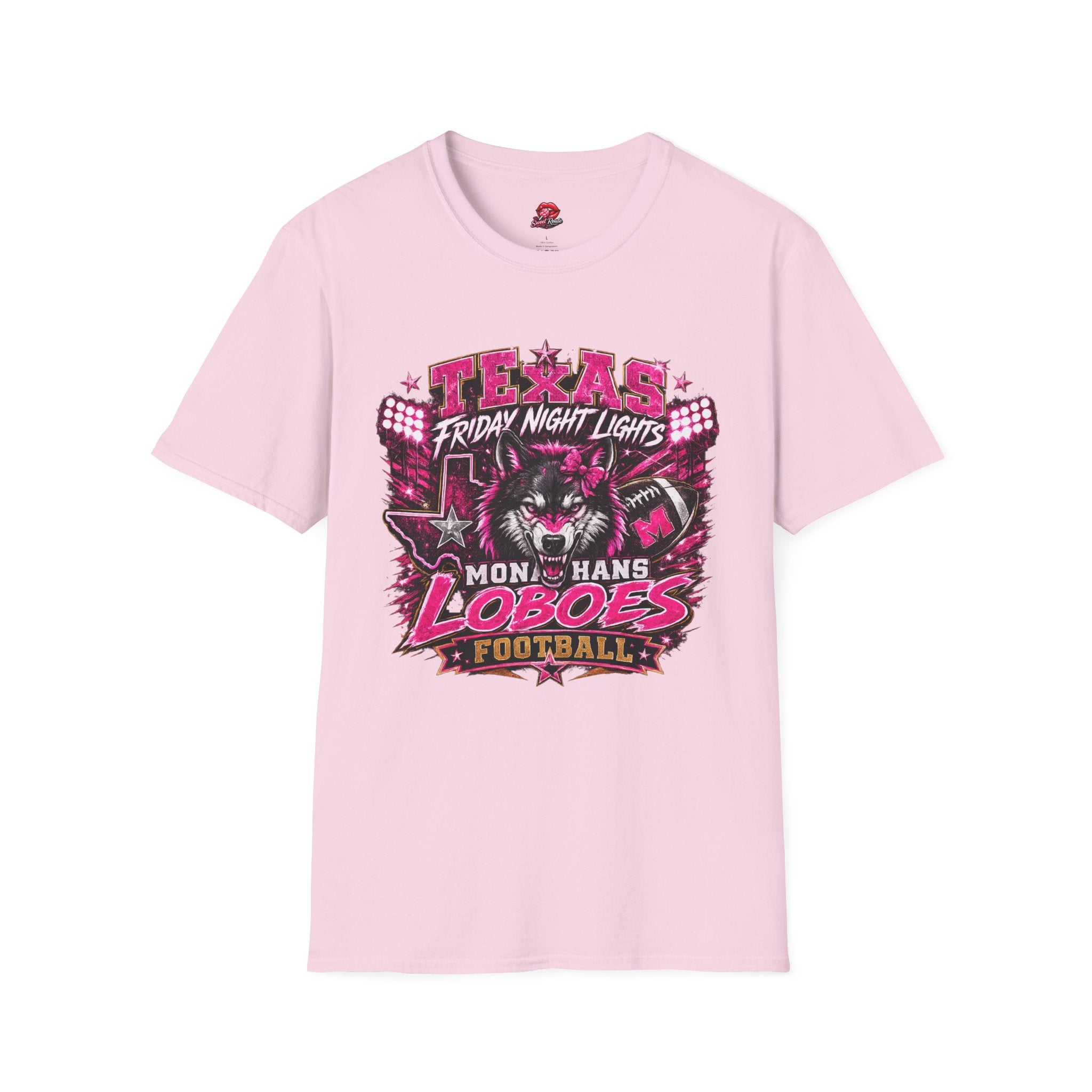 Texas Friday Night Lights "Loboes" Football Graphic Tee