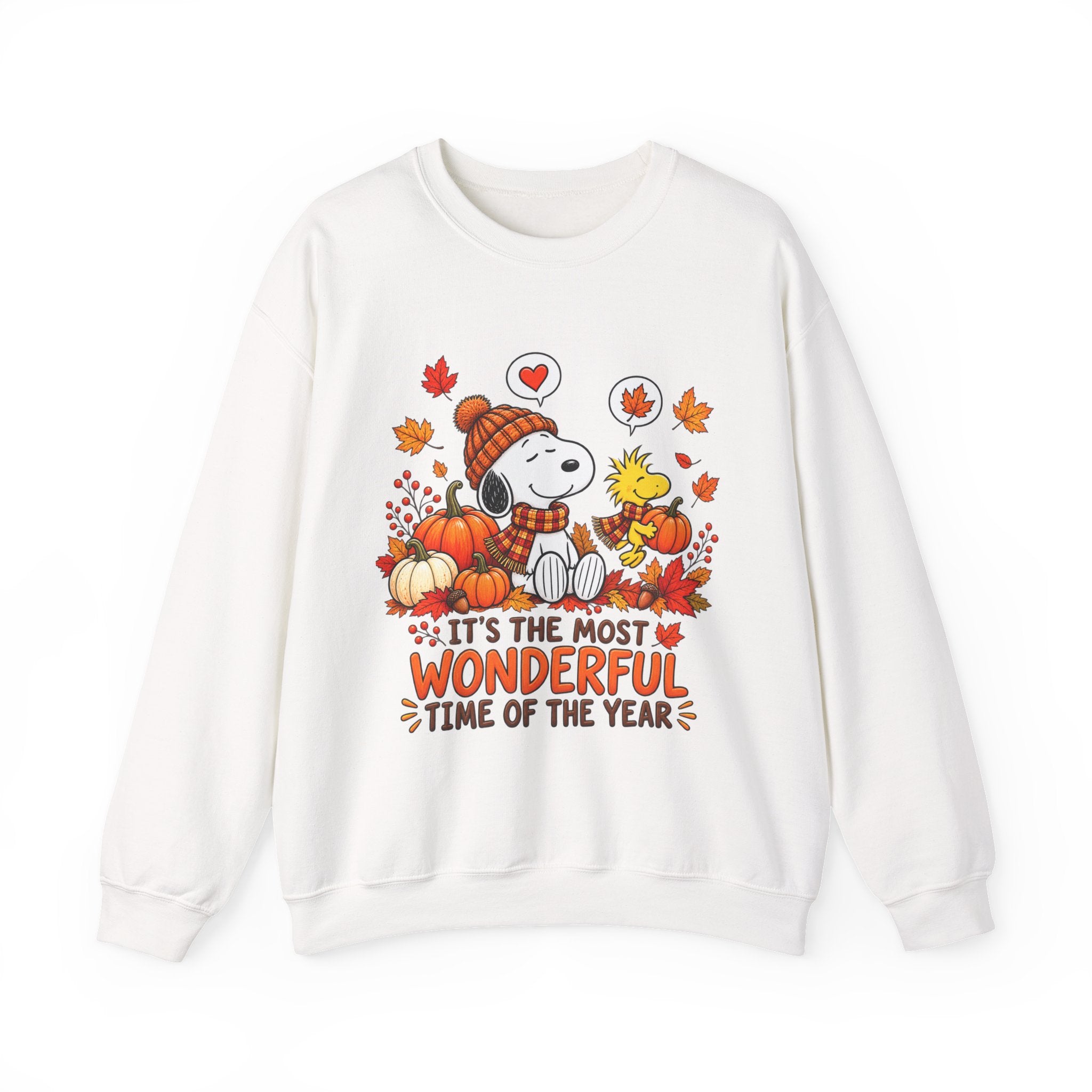 It's the Most Wonderful Time of the Year Snoopy Autumn Crewneck