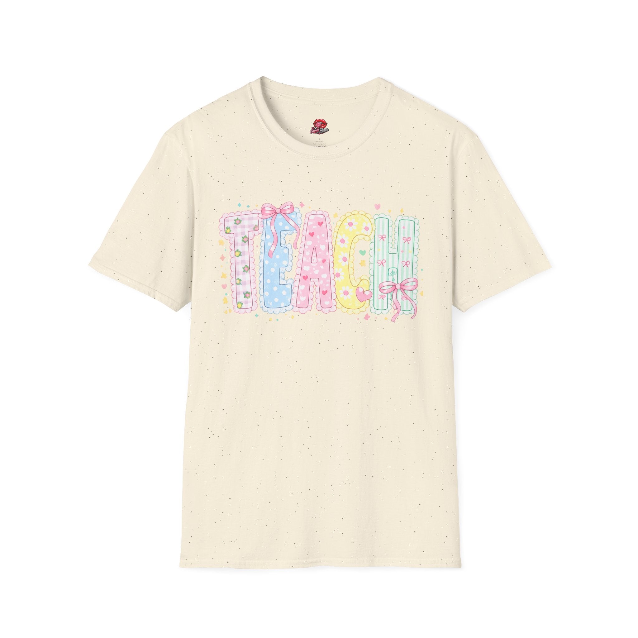 Teach Pastel Graphic T-Shirt