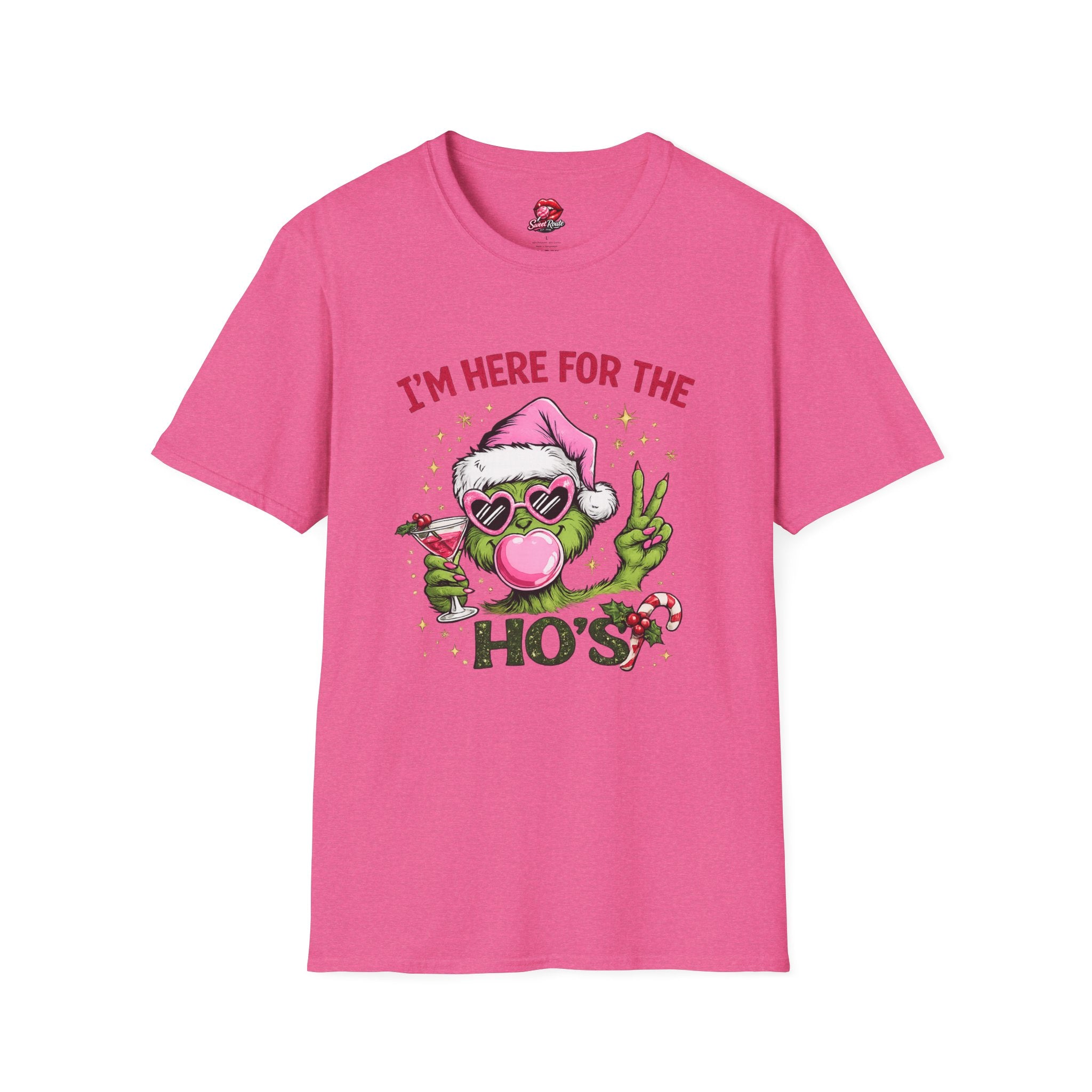 I’m Here for the Ho’s Funny Holiday Tee