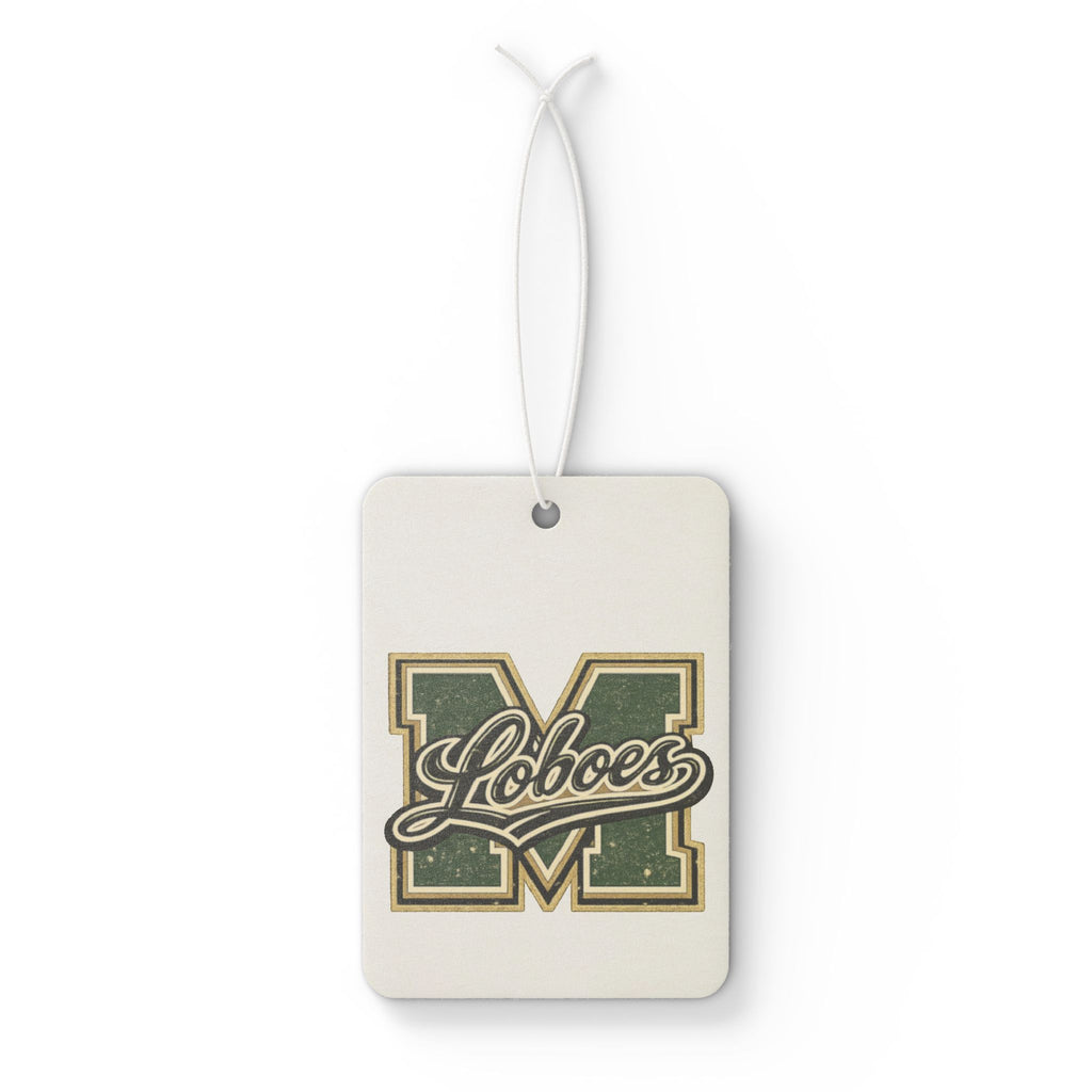 Loboes M Letter Car Air Freshener