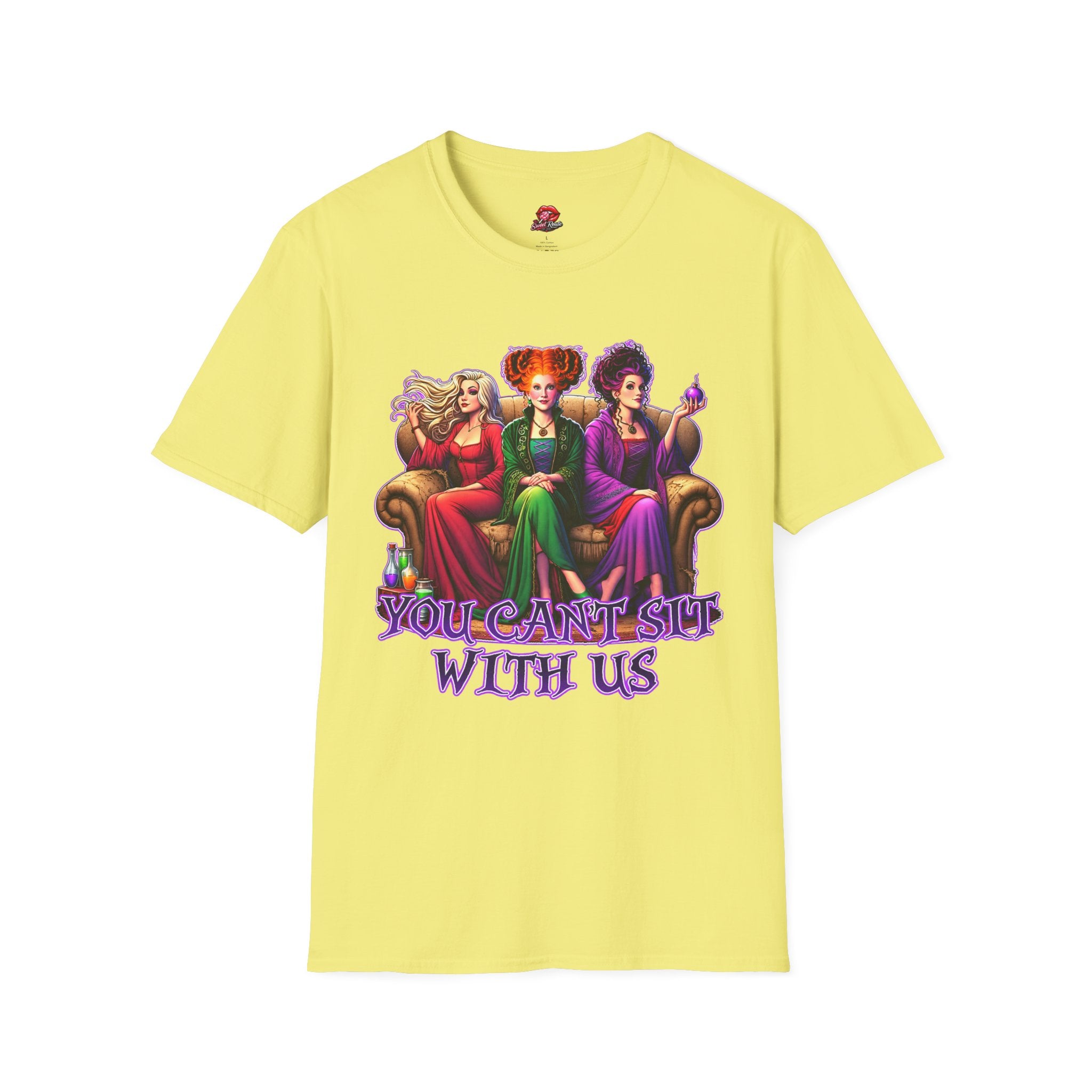 You Can't Sit With Us Sanderson Sisters Halloween Tee