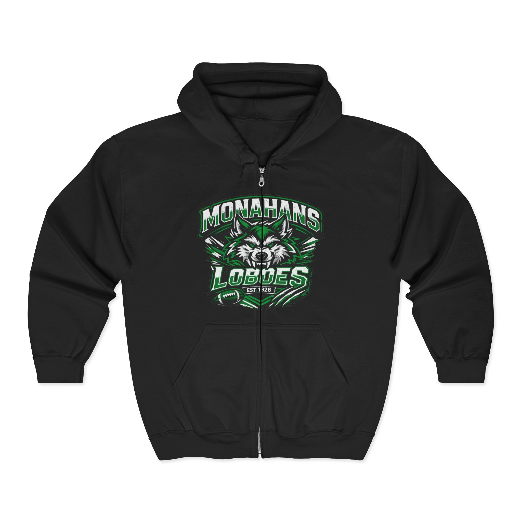 Monahans Loboes Zip Hoodie