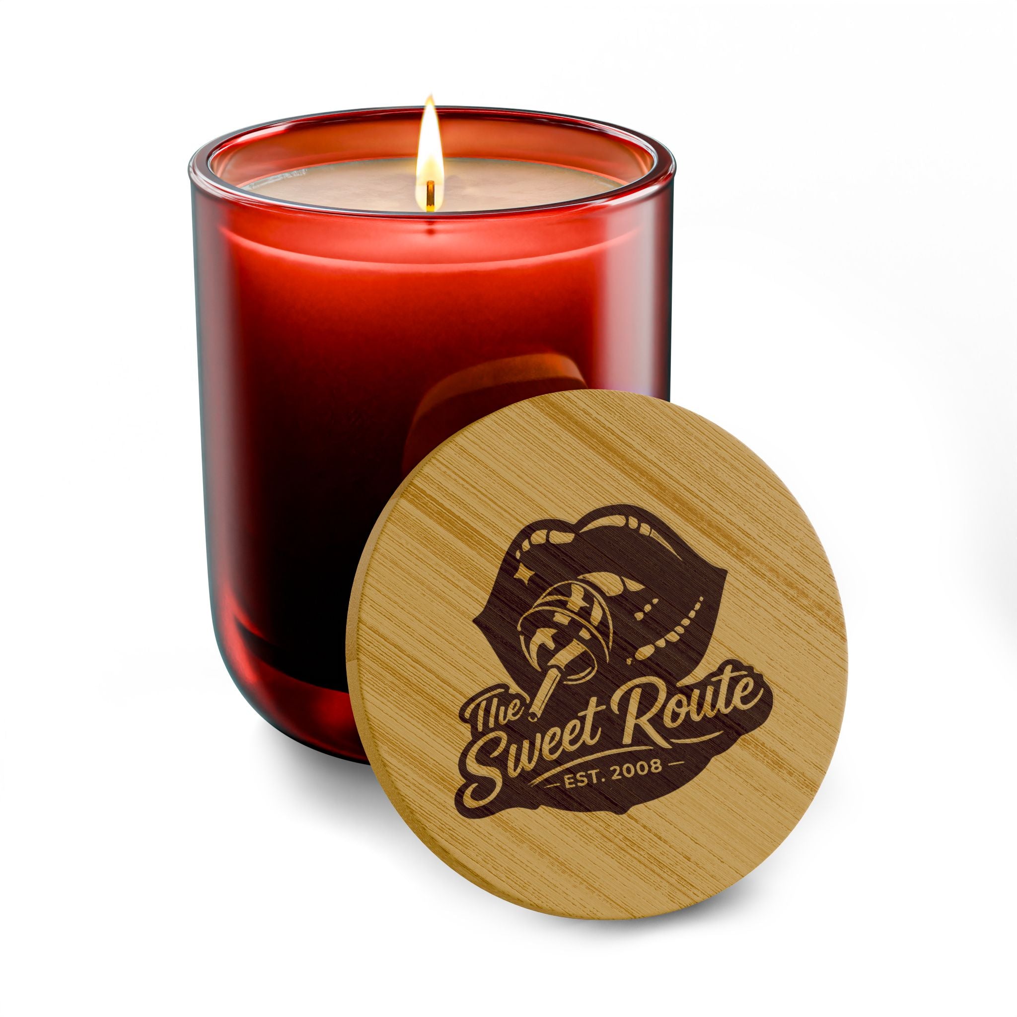 Sweet Route Scented Soy Candle, 14oz (Engraving)