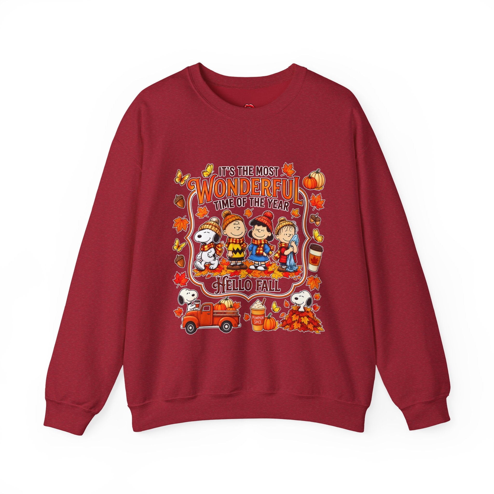 Peanuts Fall Unisex Heavy Blend™ Crewneck Sweatshirt