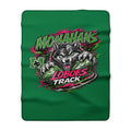 Monahans Loboes Track Sherpa Blanket