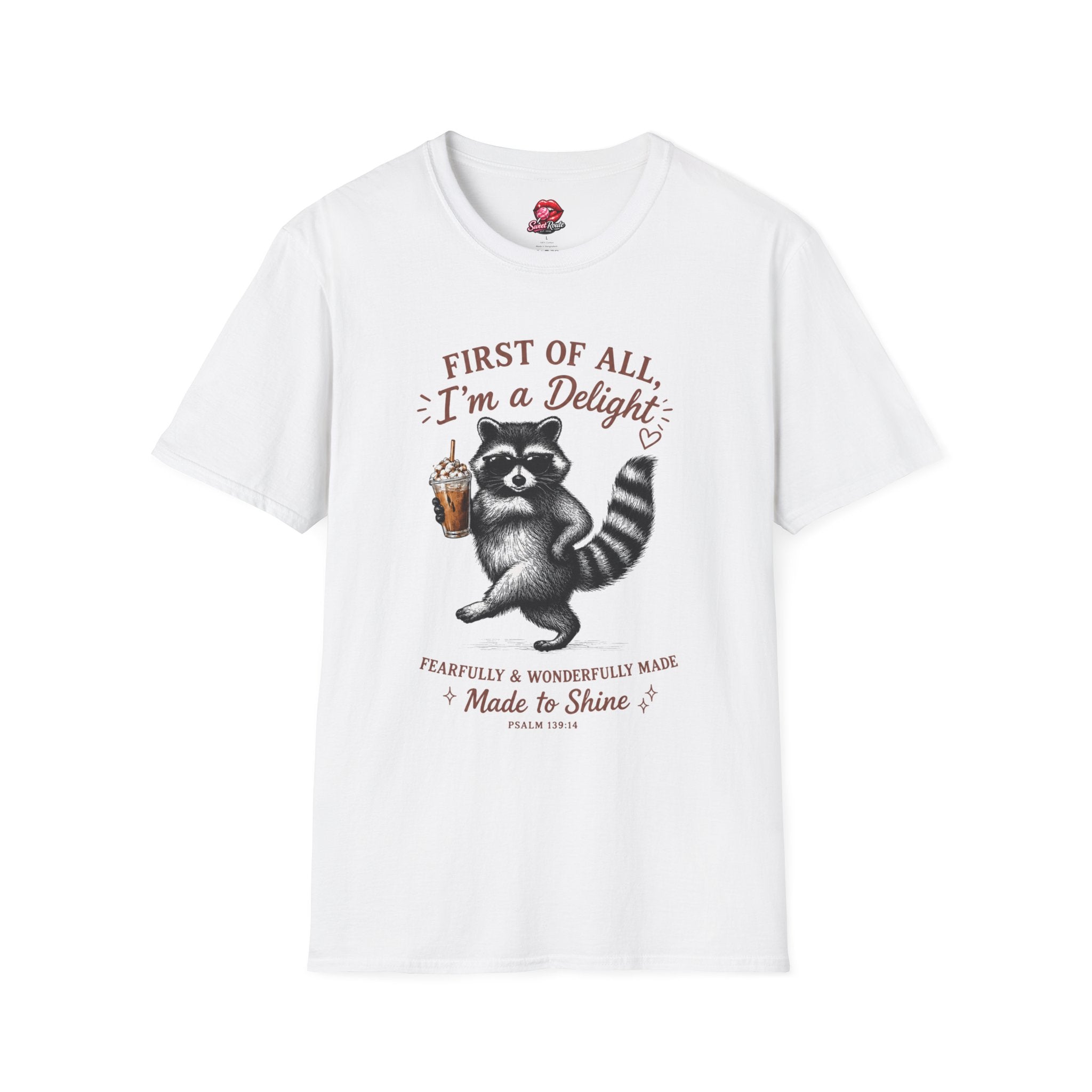 First Of All I’m a Delight Raccoon T-Shirt