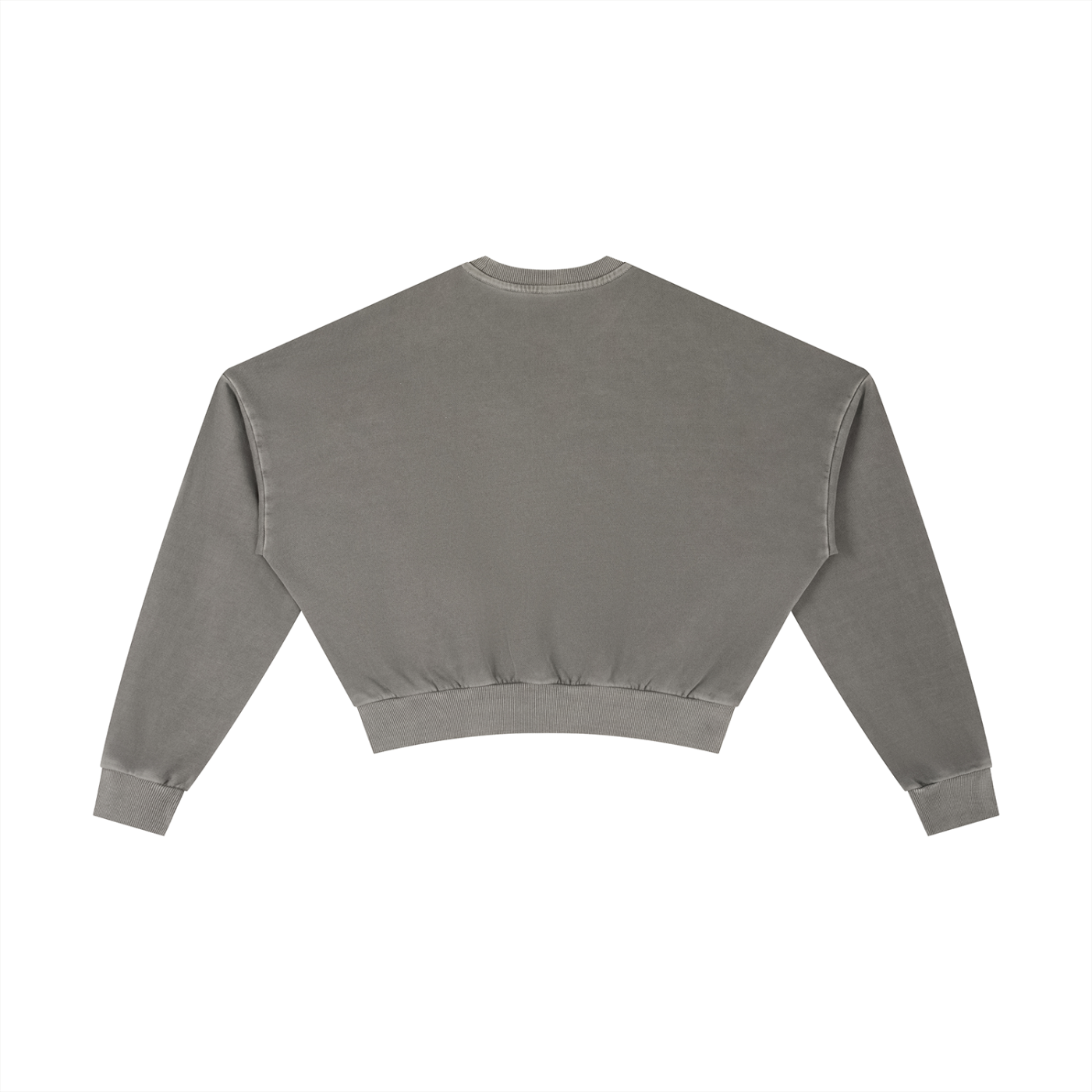Sweet Route Vintage Washed Cropped Sweatshirt