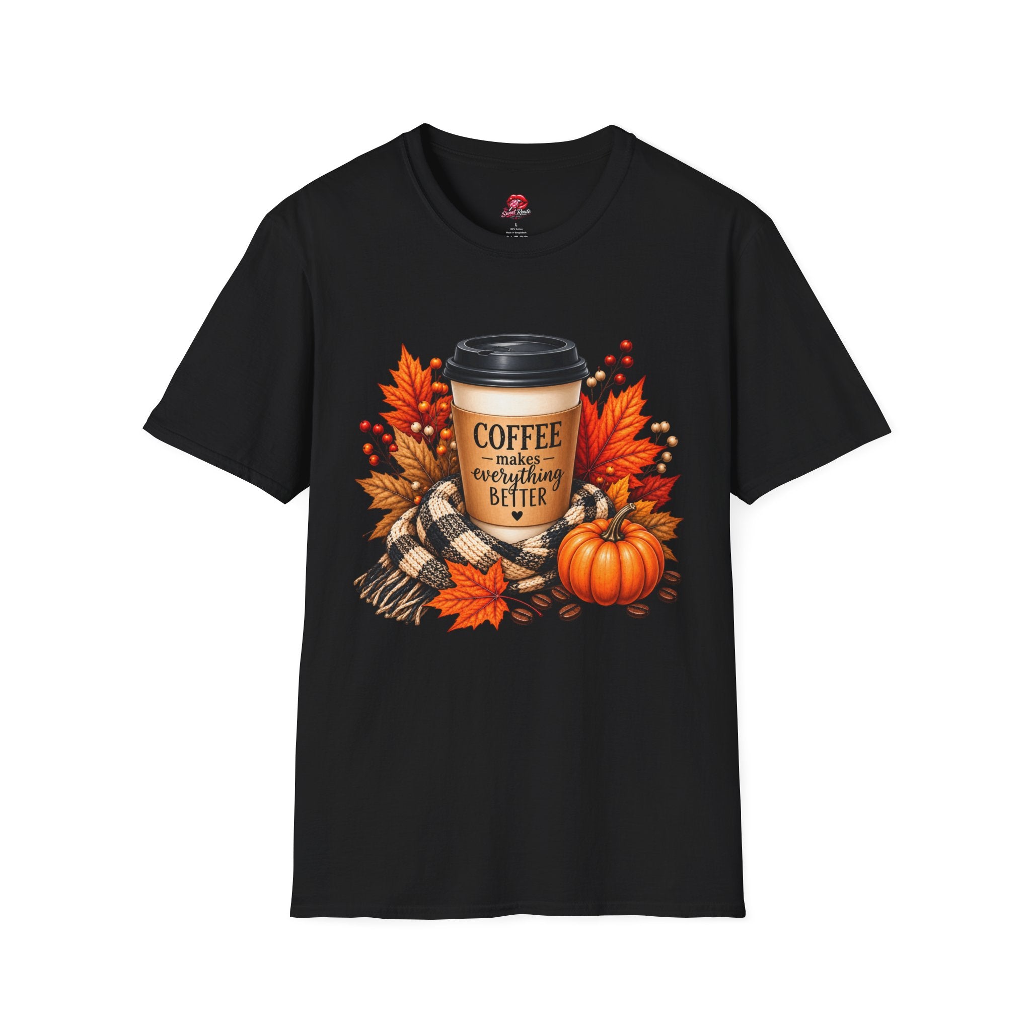 Coffee Makes Everything Better Fall T-Shirt