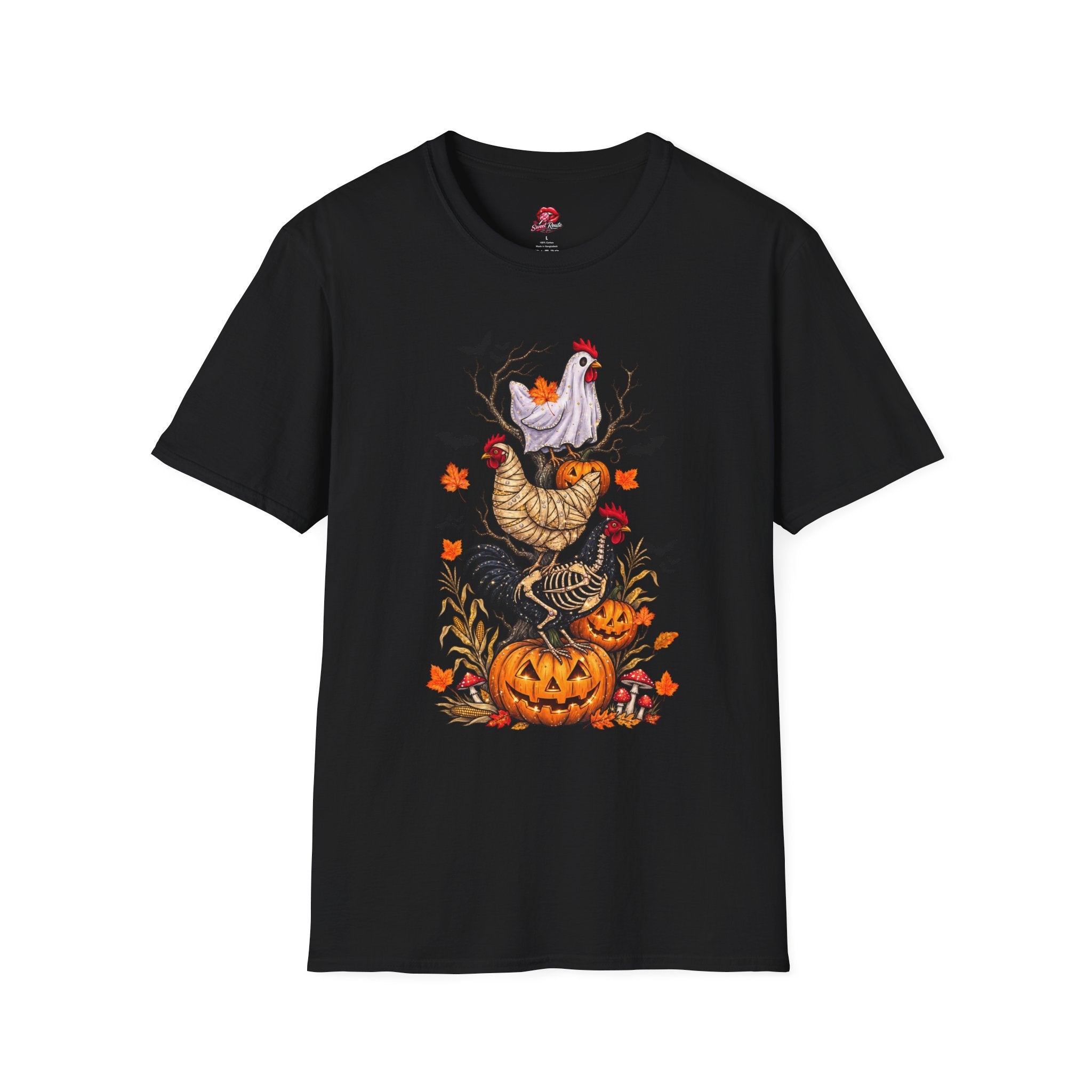Halloween Chicken Stack T-Shirt