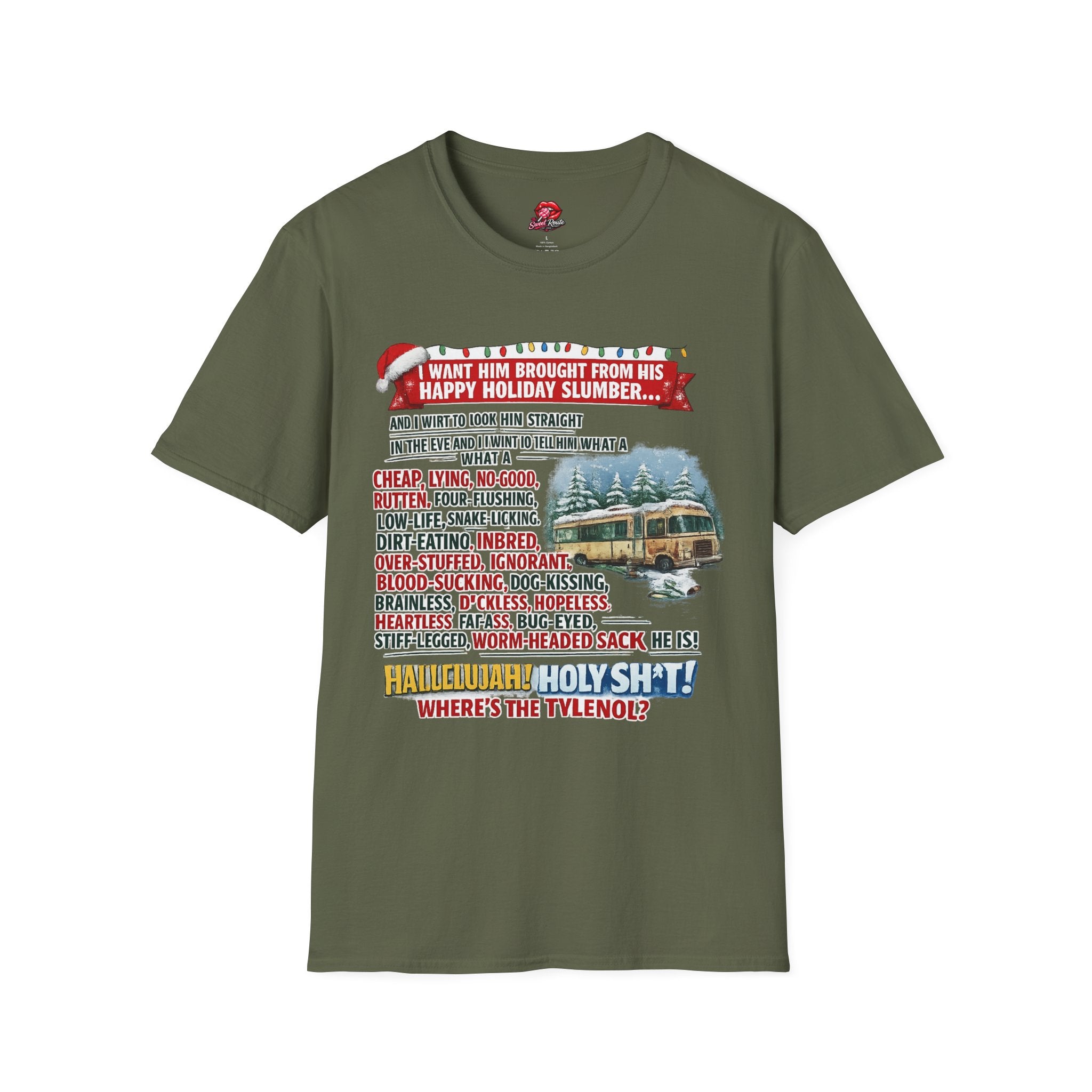 Christmas Vacation 'Happy Holiday Slumber' Graphic T-Shirt