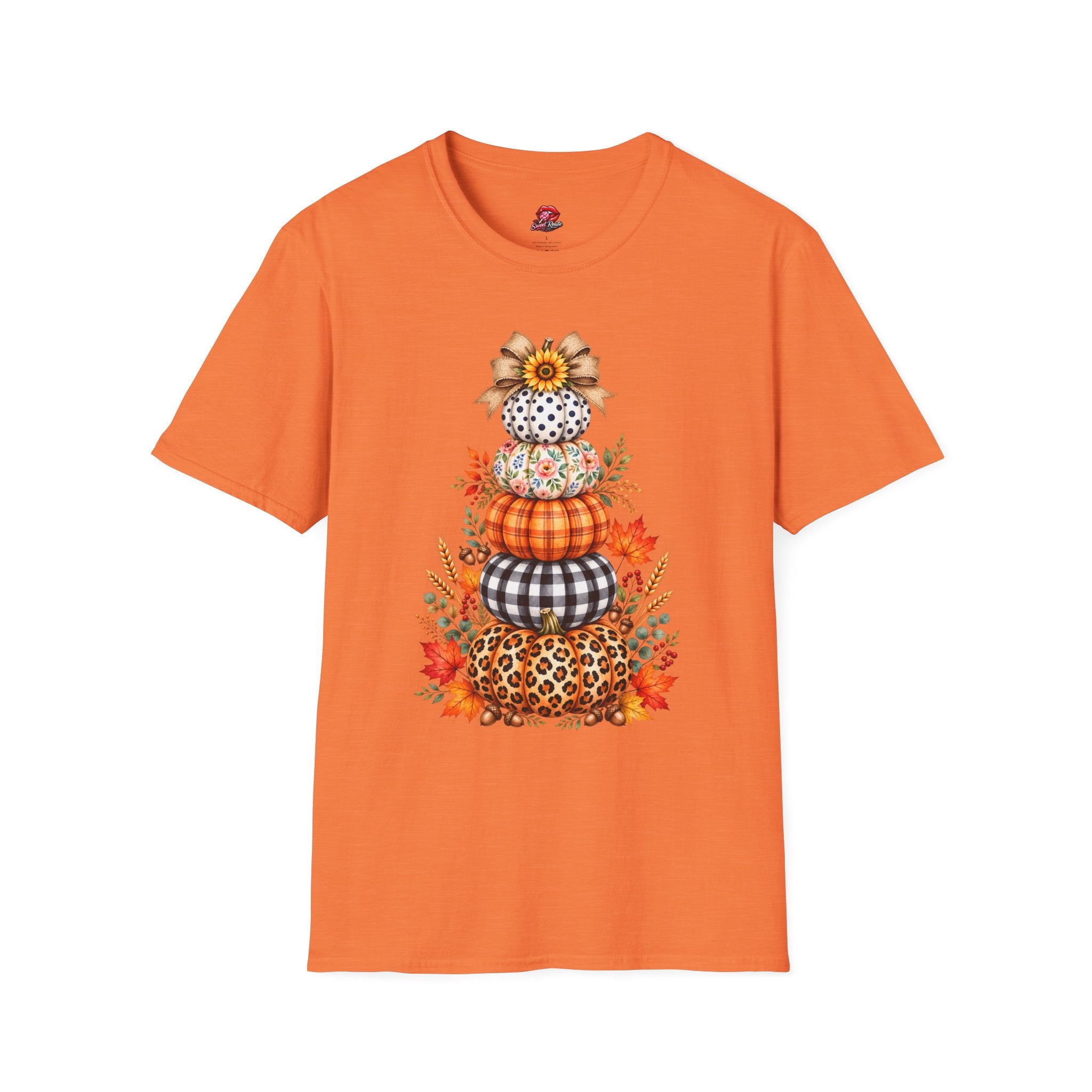 Fall Pumpkin Stack T-Shirt