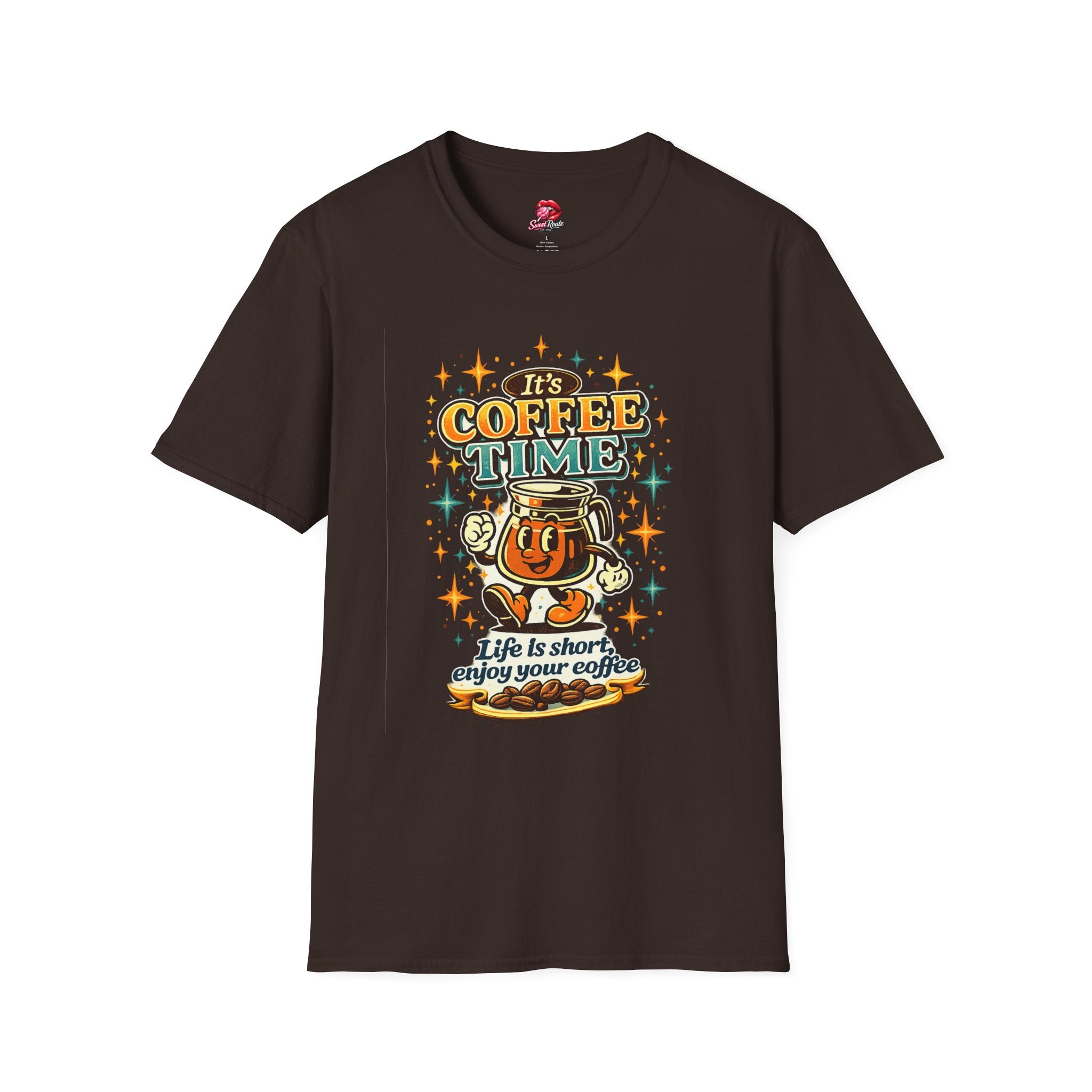 It’s Coffee Time Retro Coffee T-Shirt