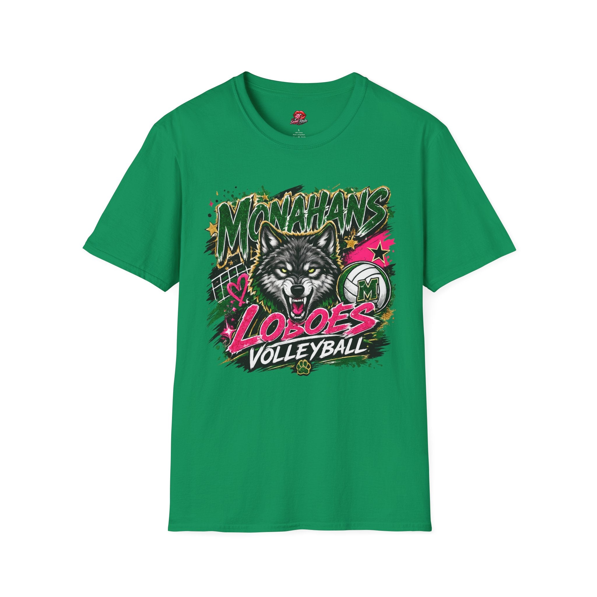 Monahans Loboes Volleyball Graphic T-Shirt
