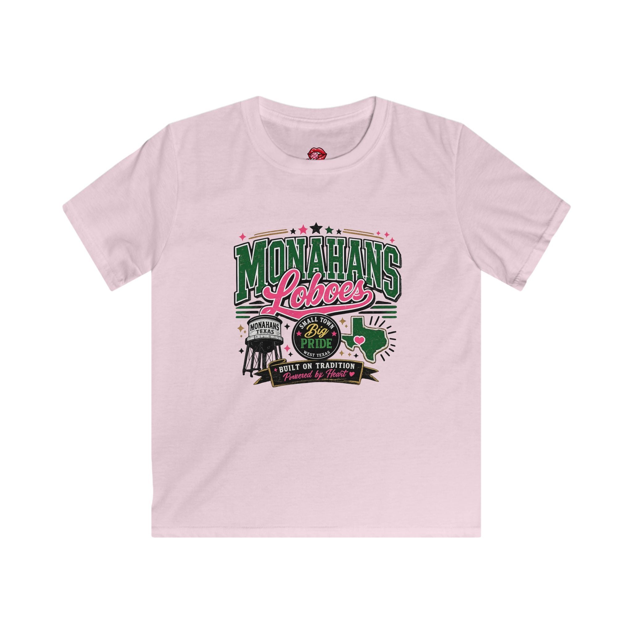 Monahans Loboes Small Town Pride Kids Tee