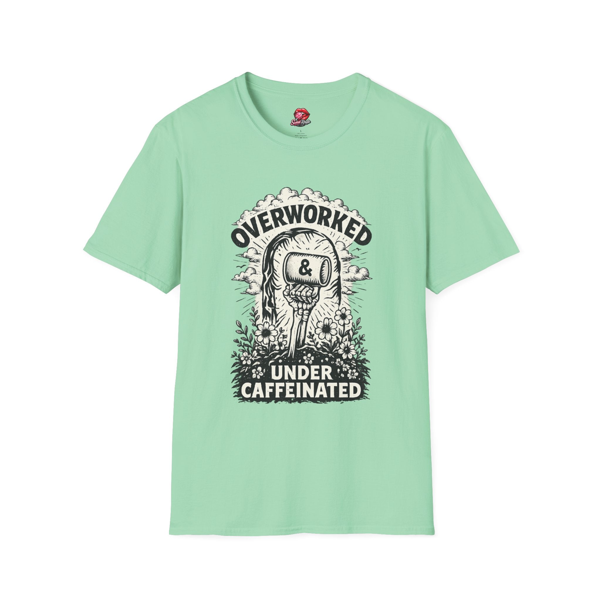 Overworked & Under Caffeinated T-Shirt