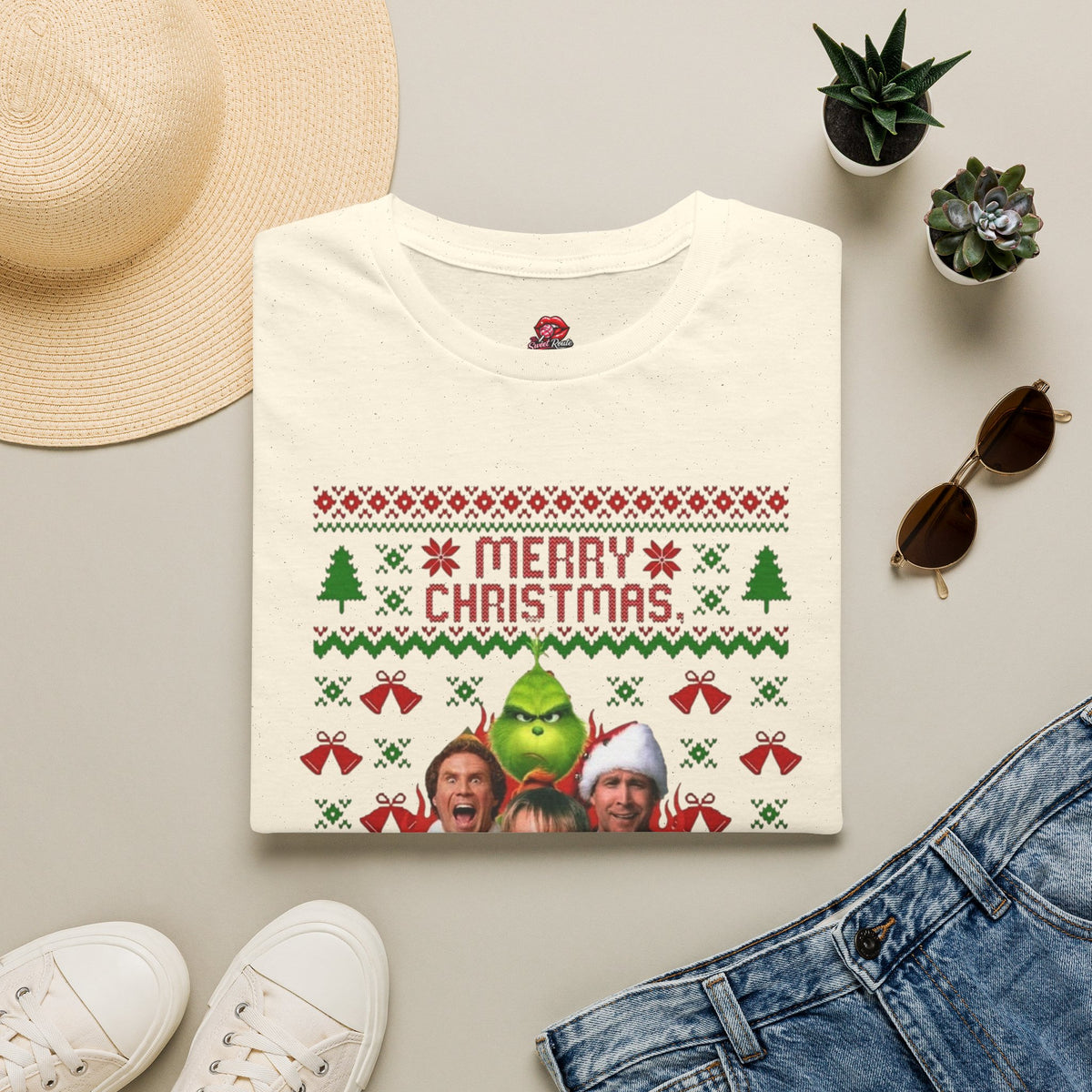Merry Christmas Holiday Family Movie T-Shirt
