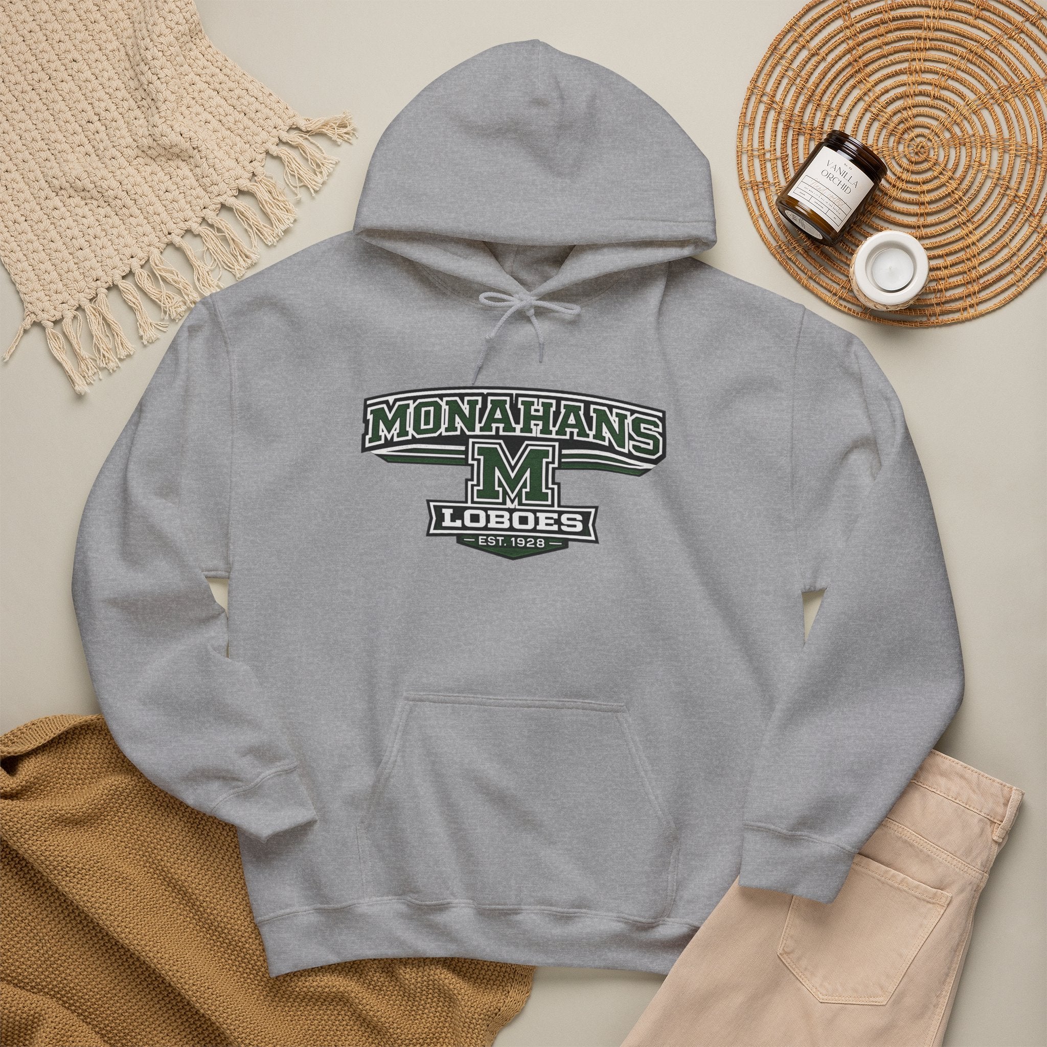 Monahans Loboes M Logo Hoodie