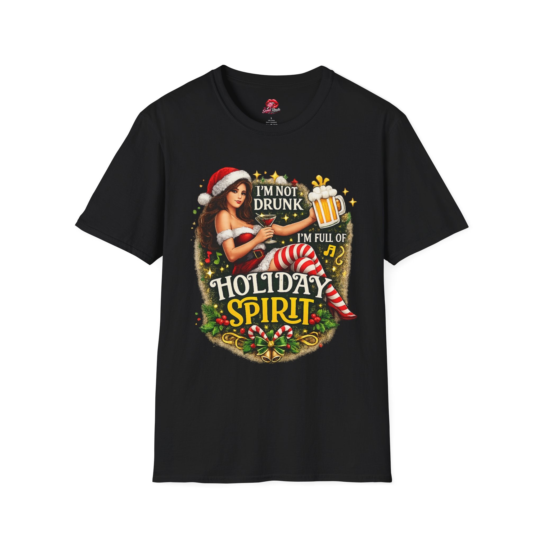 I'm Not Drunk I'm Full of Holiday Spirit T-Shirt