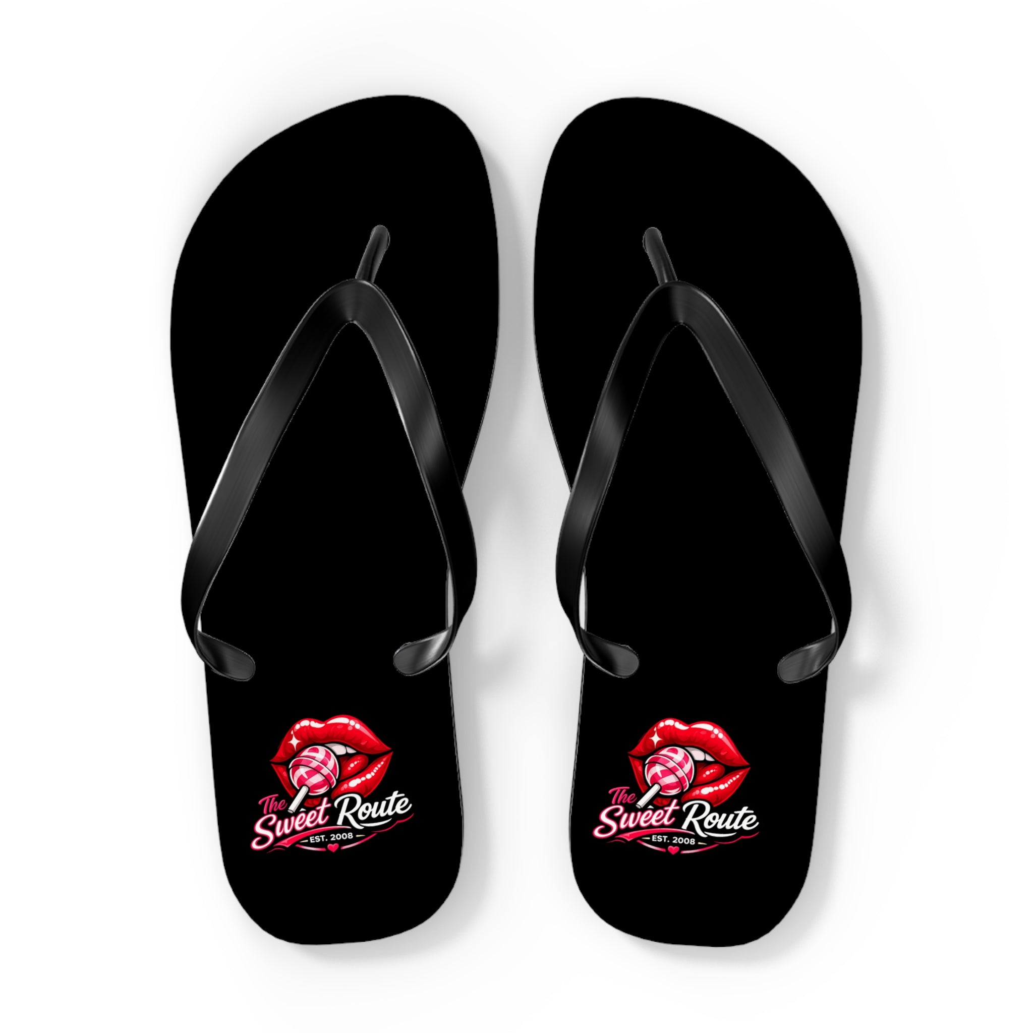 Sweet Route Flip Flops