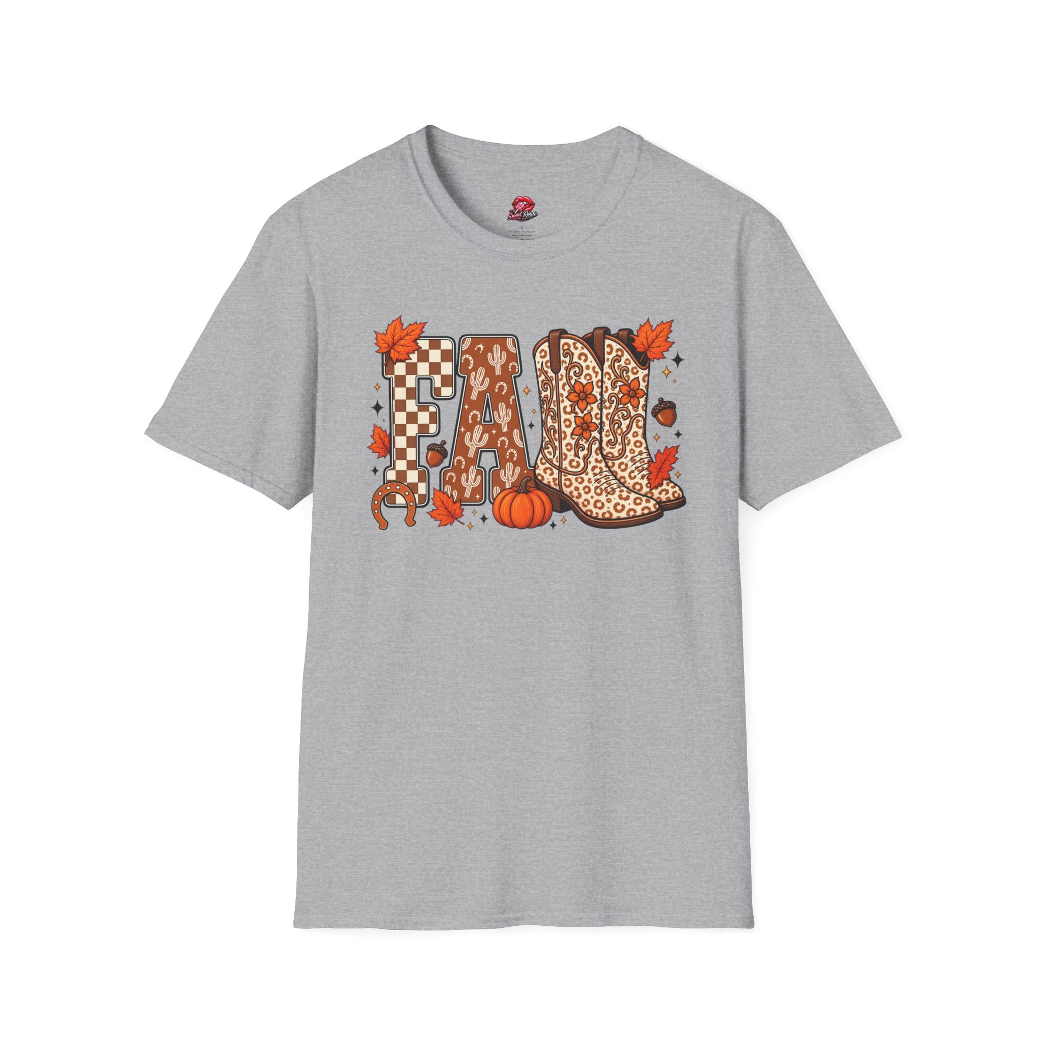 Pumpkin, Boots Fall Tee