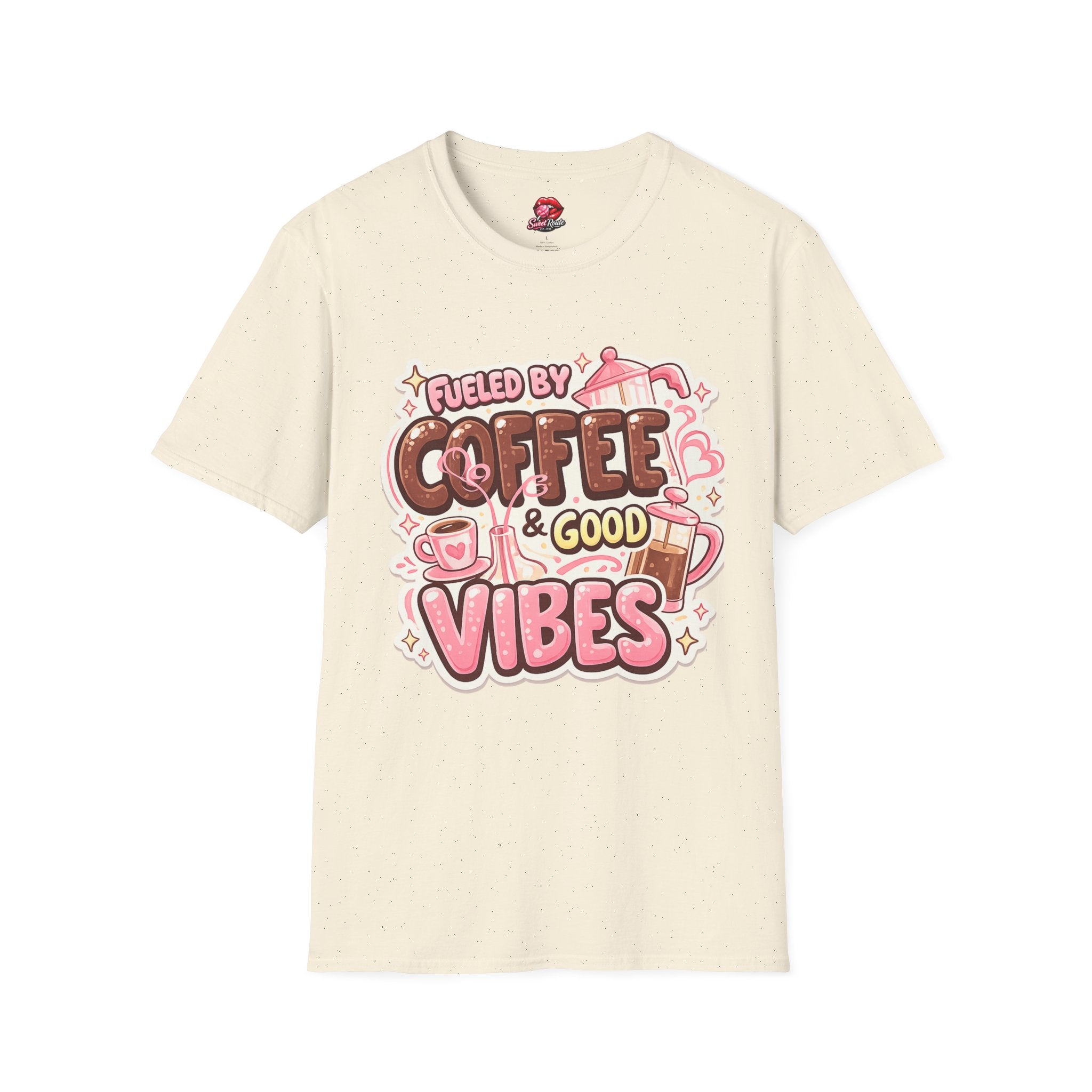 Fueled by Coffee & Good Vibes T-Shirt