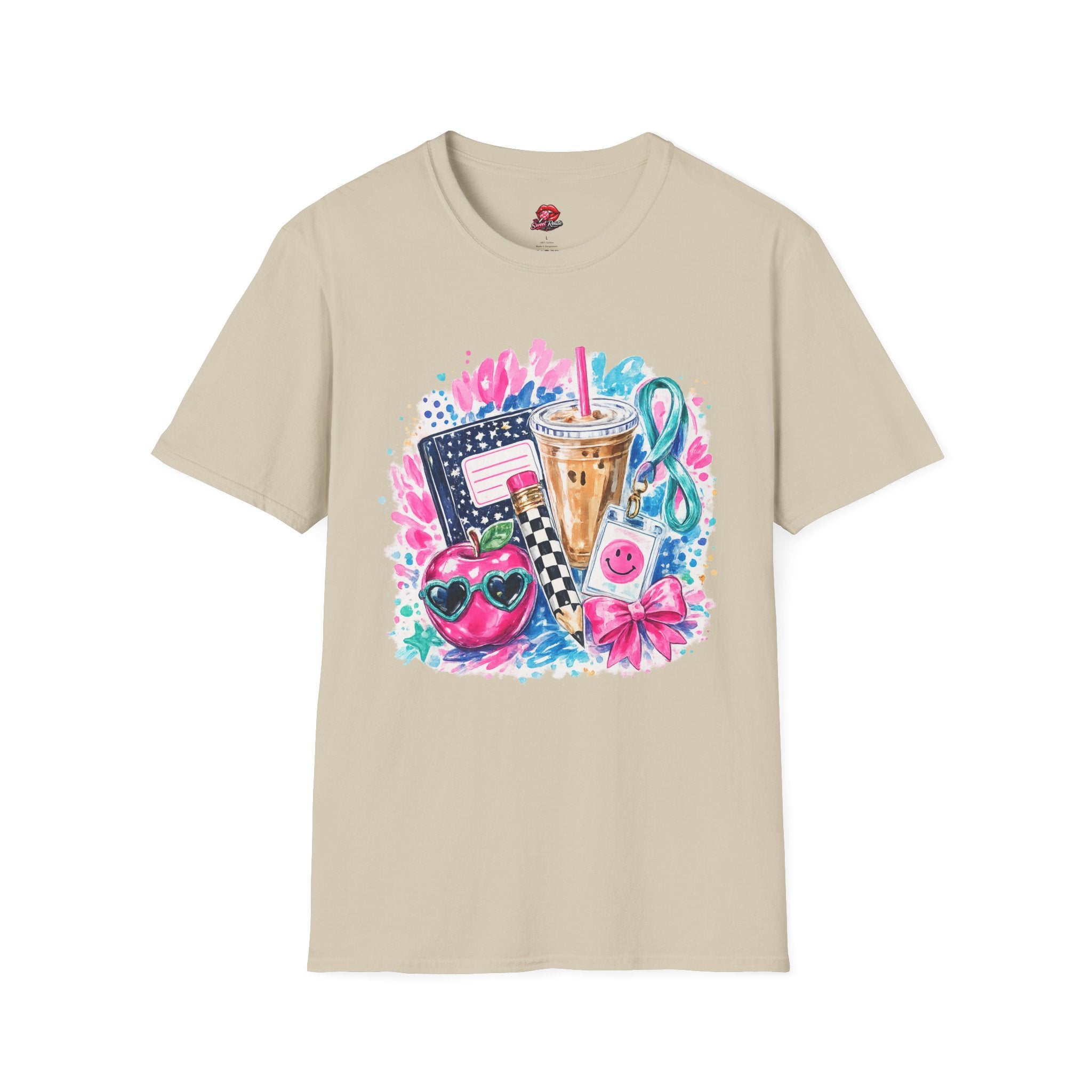 Coffee & Journal Teacher T-Shirt
