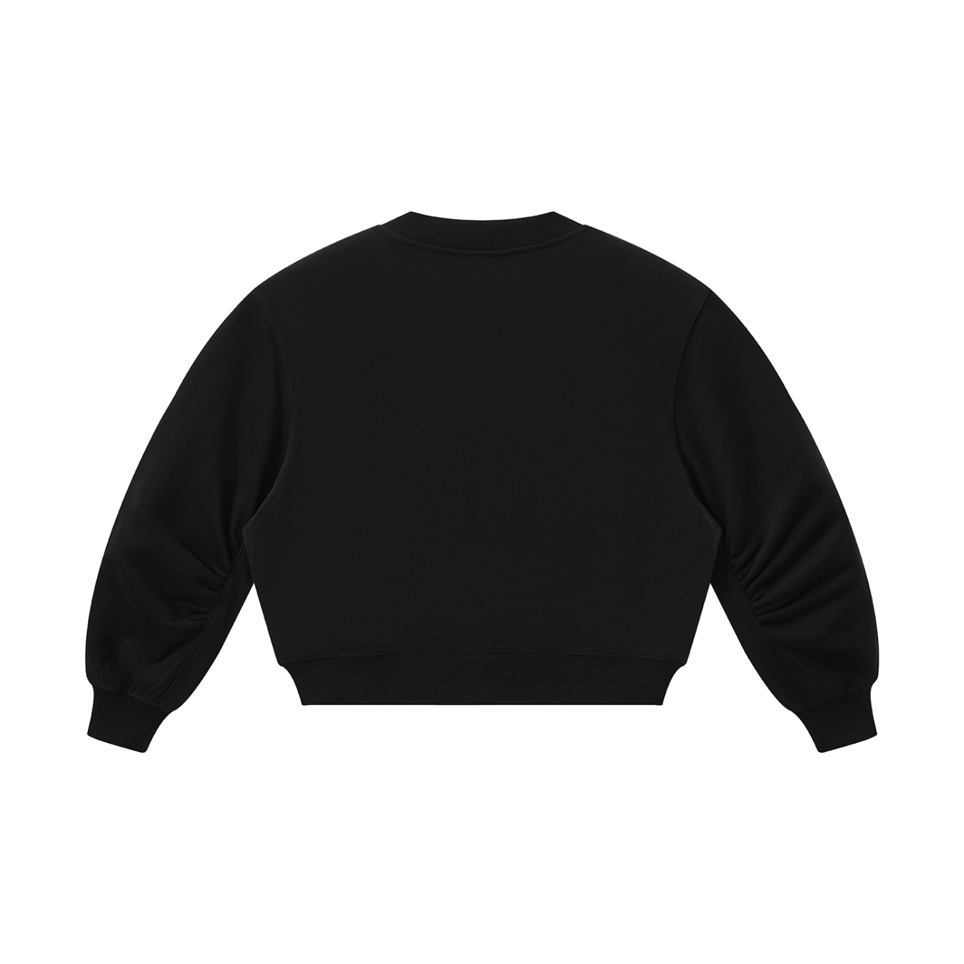 Sweet Route Women’s Crop V-Neck Sweatshirt