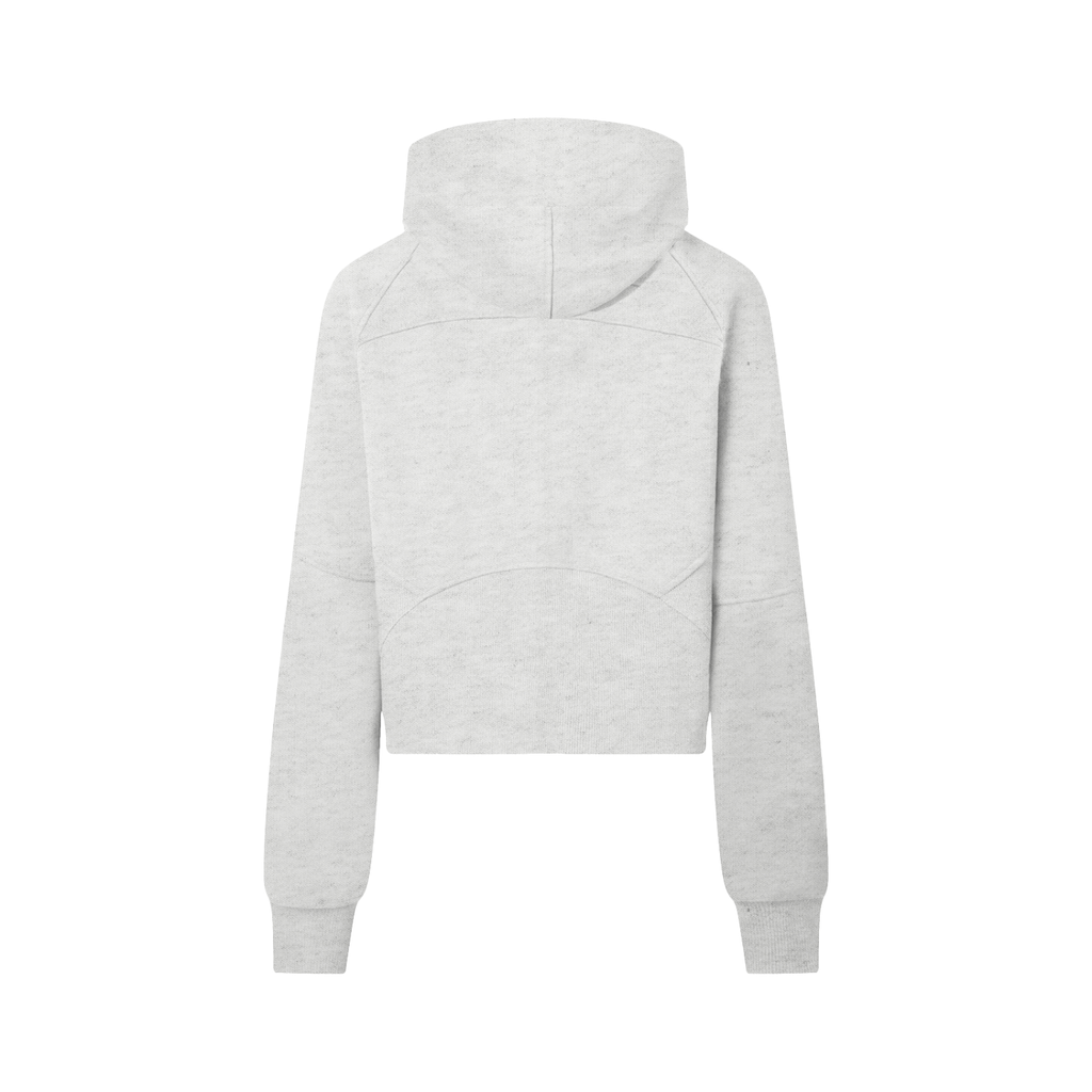 Sweet Route Cropped Half-Zip Hoodie