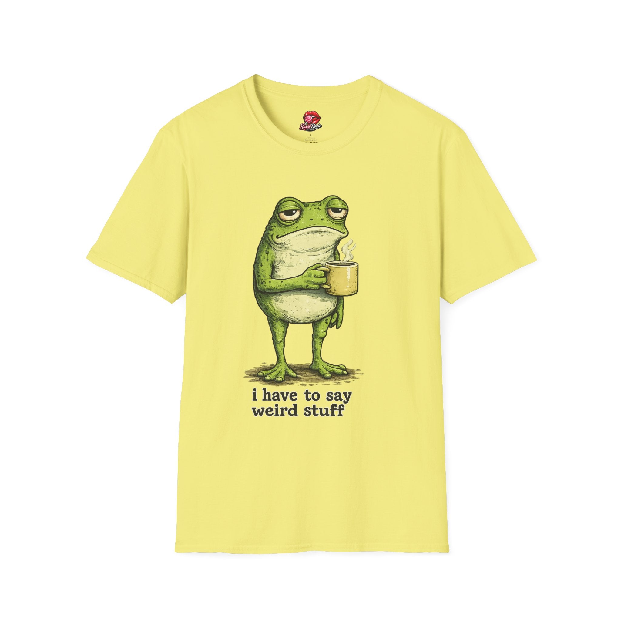 Grumpy Frog Coffee T-Shirt