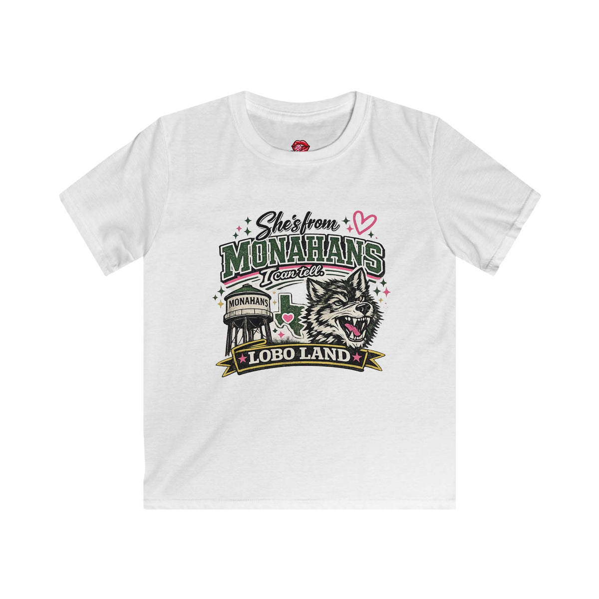 Kids Tee - Monahans Lobo Land Graphic