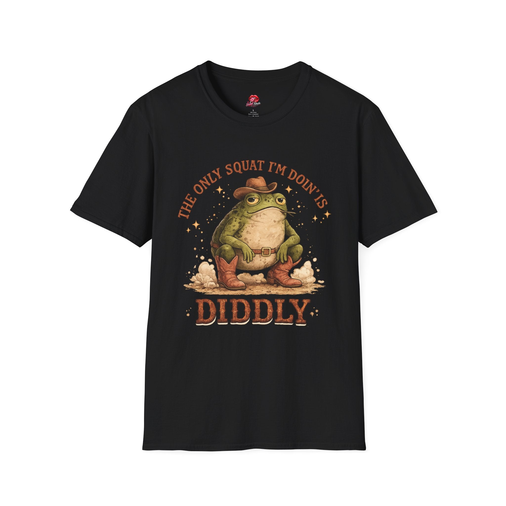The Only Squat I’m Doin’ Is Diddly Tee