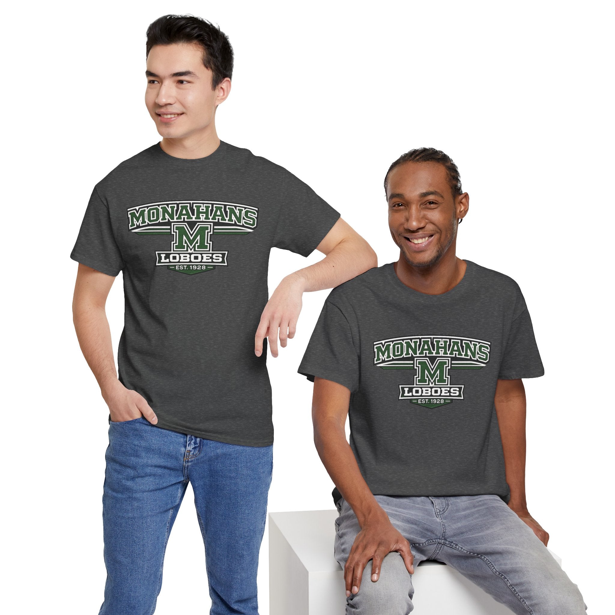 Monahans Loboes School Logo T-Shirt