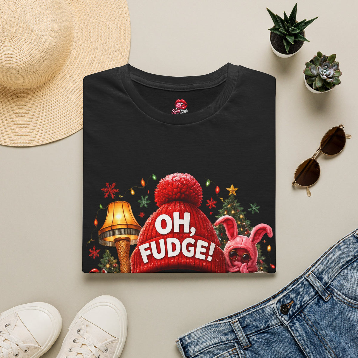 Oh, Fudge! Christmas Movie Quote T-Shirt
