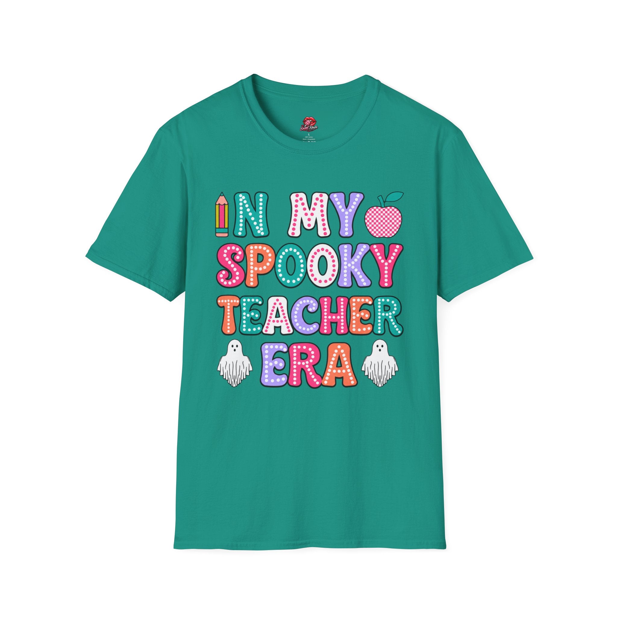 In My Spooky Teacher Era Colorful Halloween Classroom T-Shirt