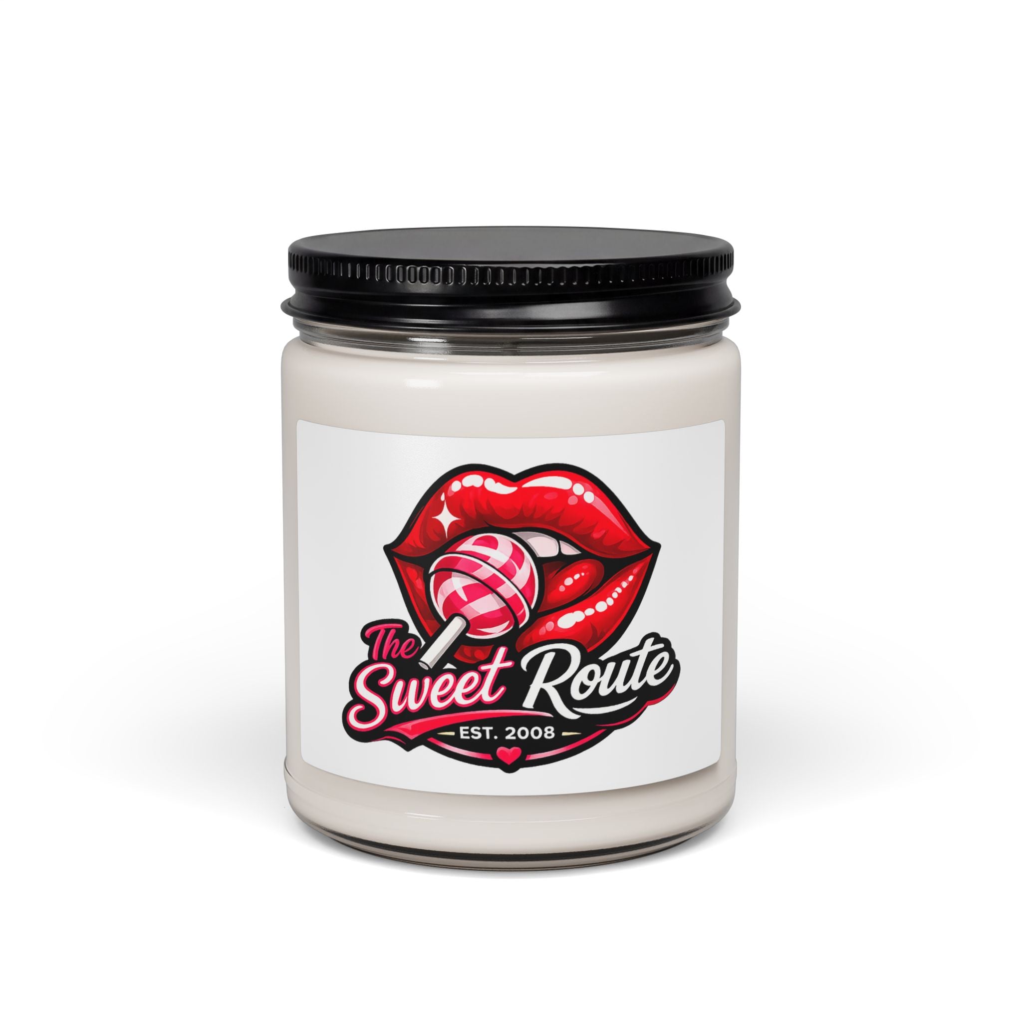 Sweet Route Logo Candle Soy Candle, 9oz