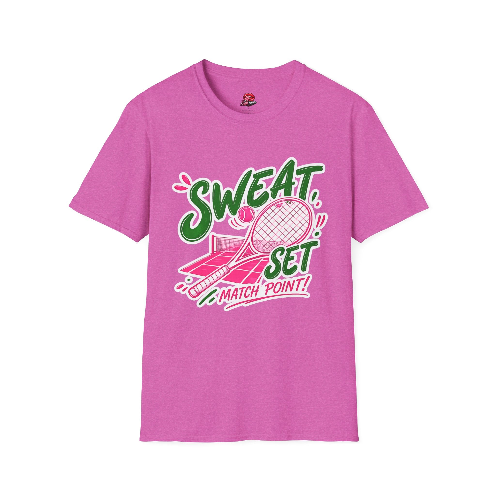 Sweat, Set, Match Point! Tennis Tee