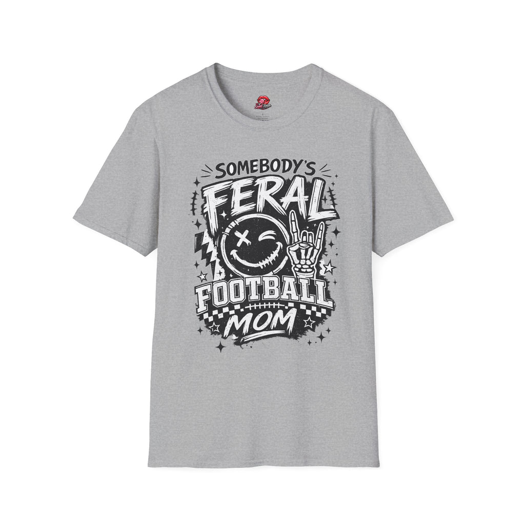Somebody's Feral Football Mom T-Shirt