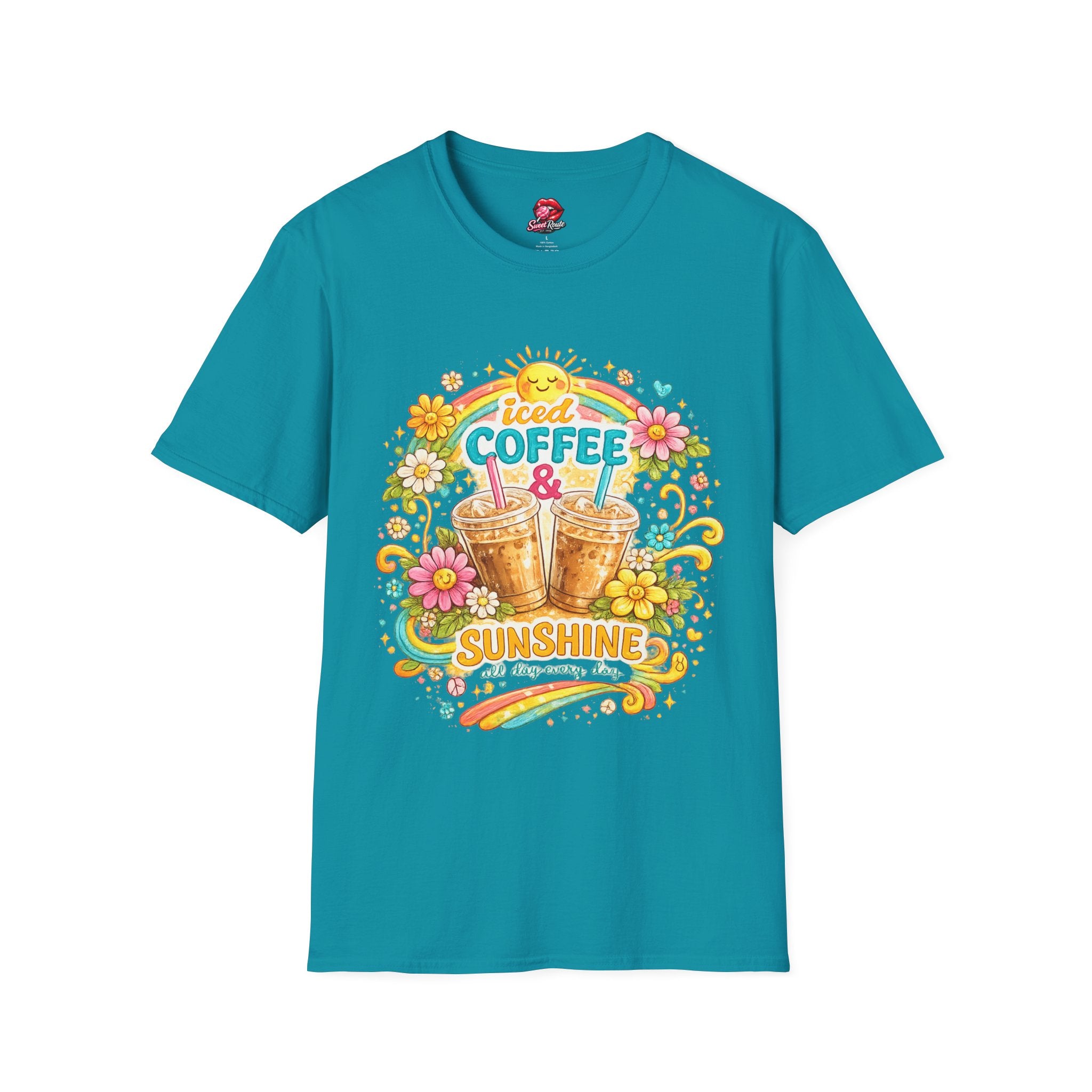 Iced Coffee & Sunshine T-Shirt