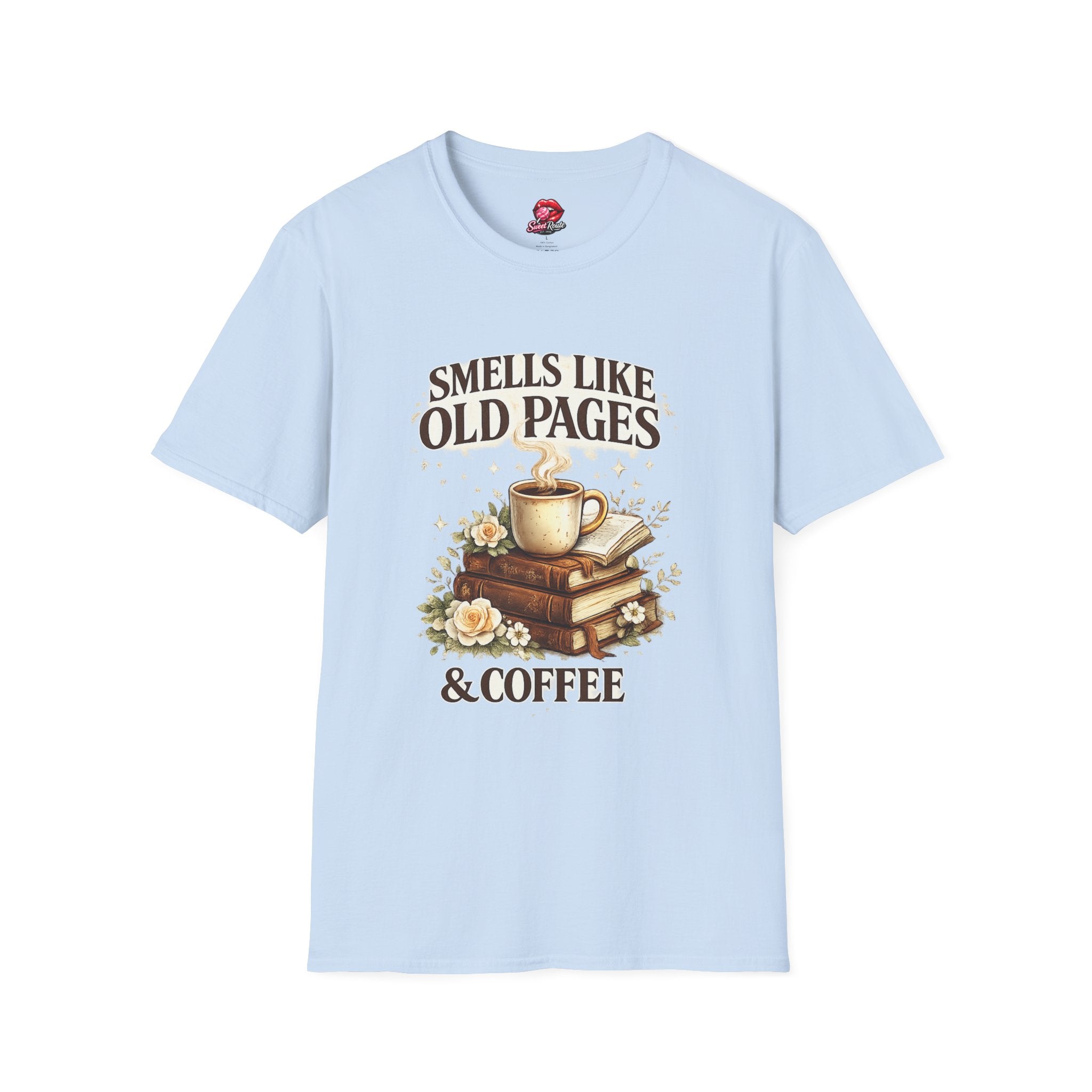 Smells Like Old Pages & Coffee T-Shirt