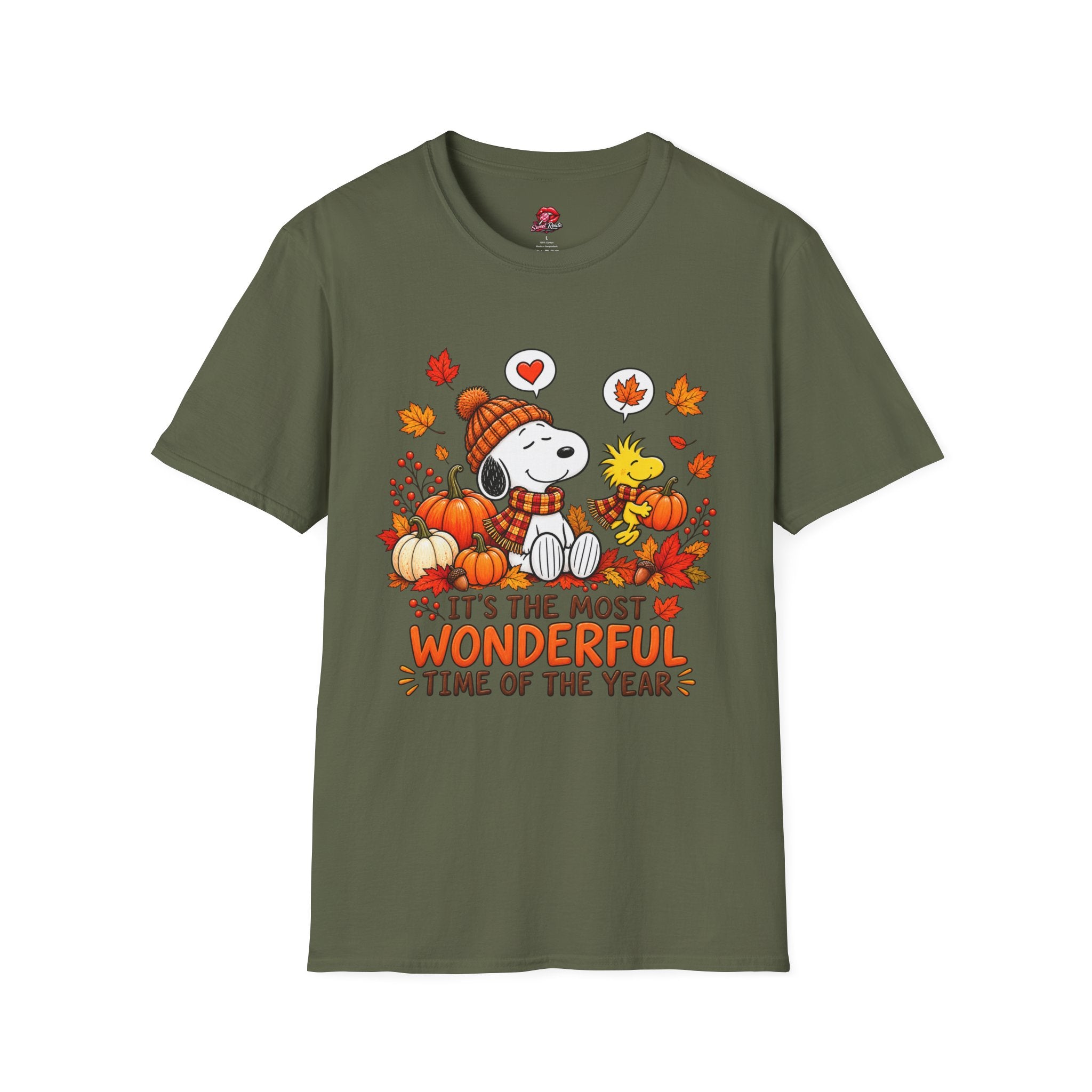 It's the Most Wonderful Time of the Year Autumn Snoopy Tee