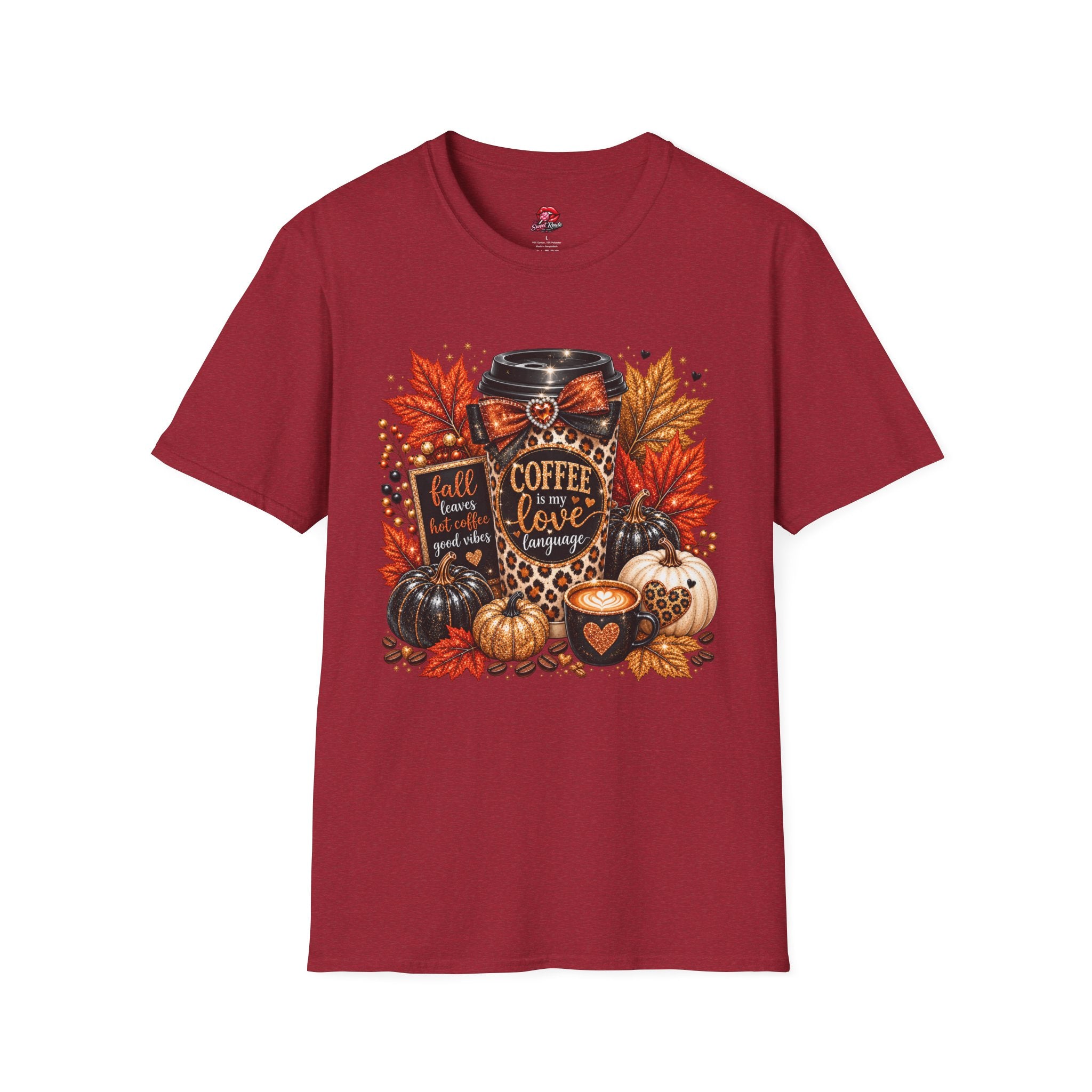 Coffee Is My Love Language Fall T-Shirt