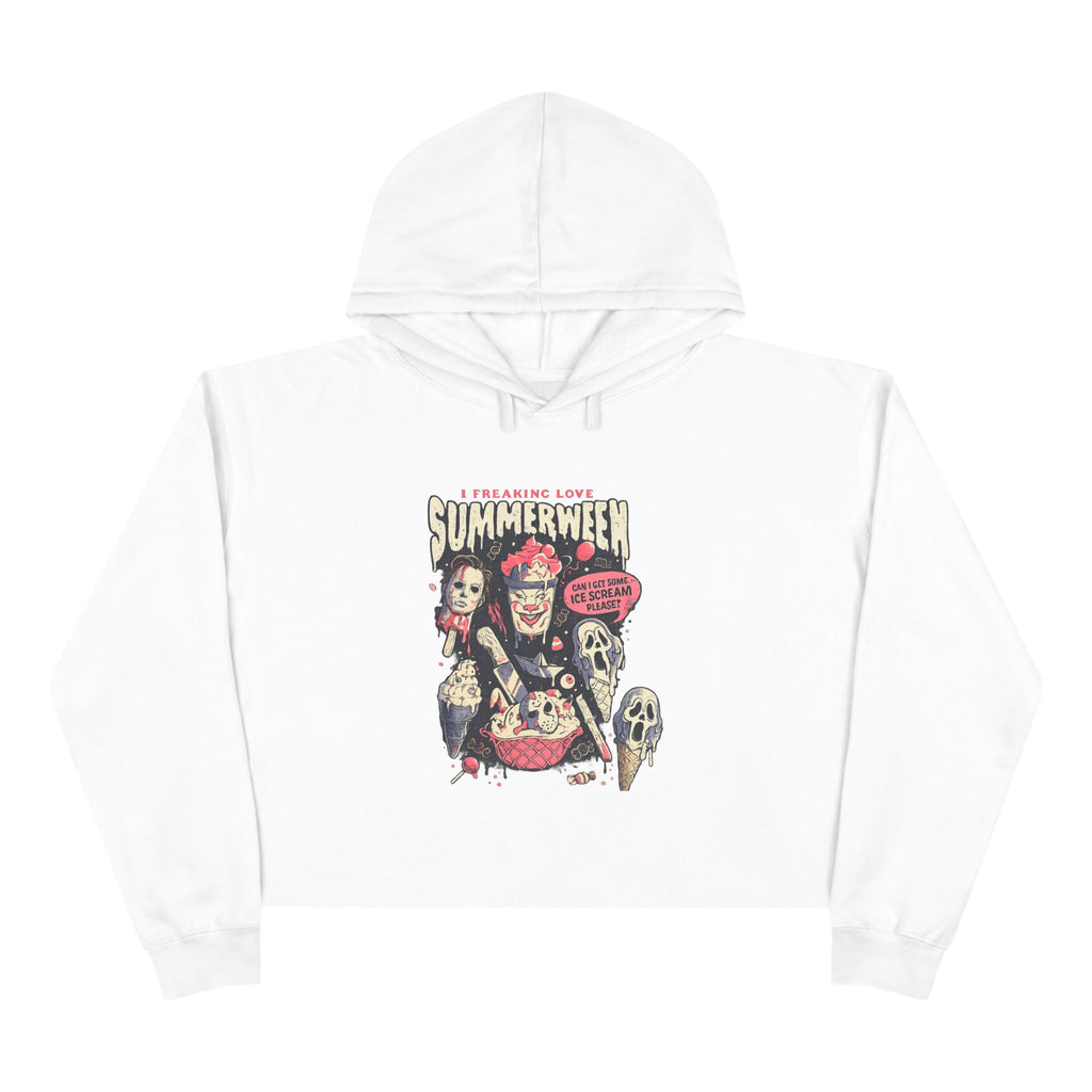 Summerween Crop Hoodie