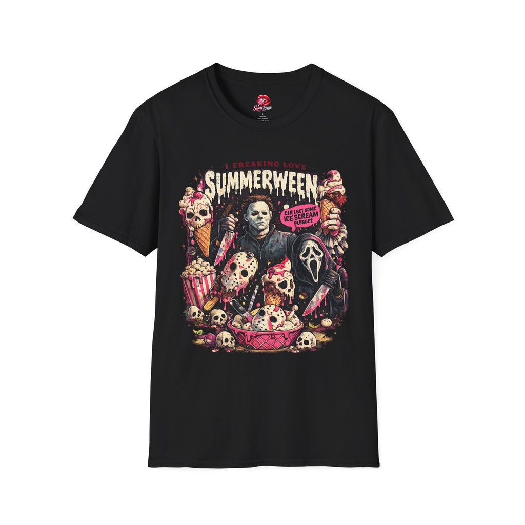 Summerween Horror Movie Tee | Retro Slasher Graphic T-Shirt