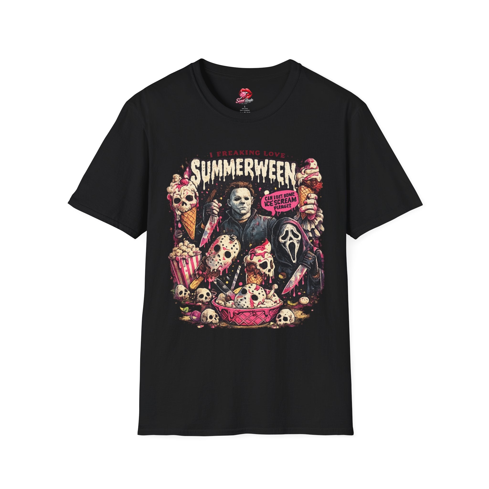 Summerween Horror Movie Tee | Retro Slasher Graphic T-Shirt