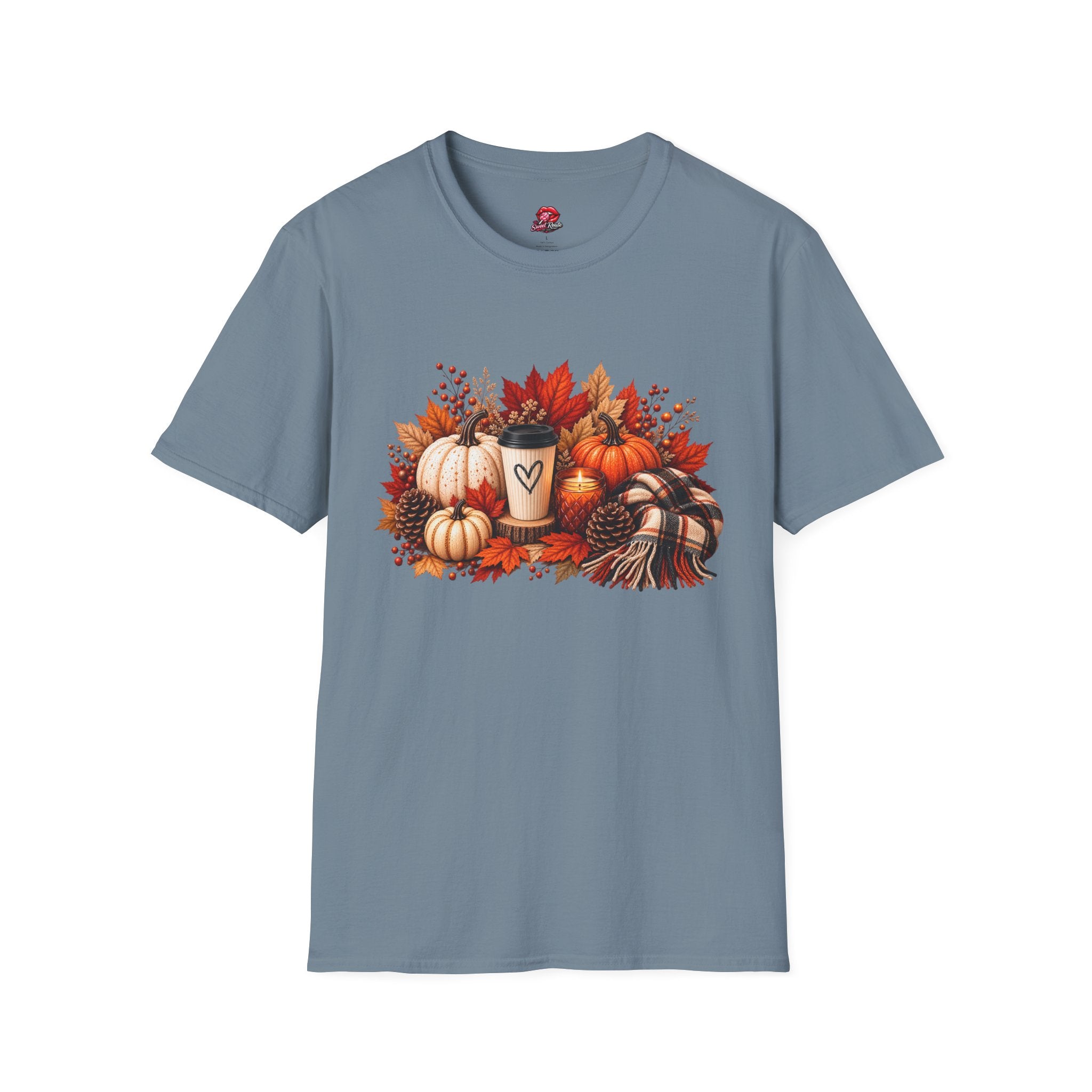 Autumn Coffee & Pumpkins T-Shirt