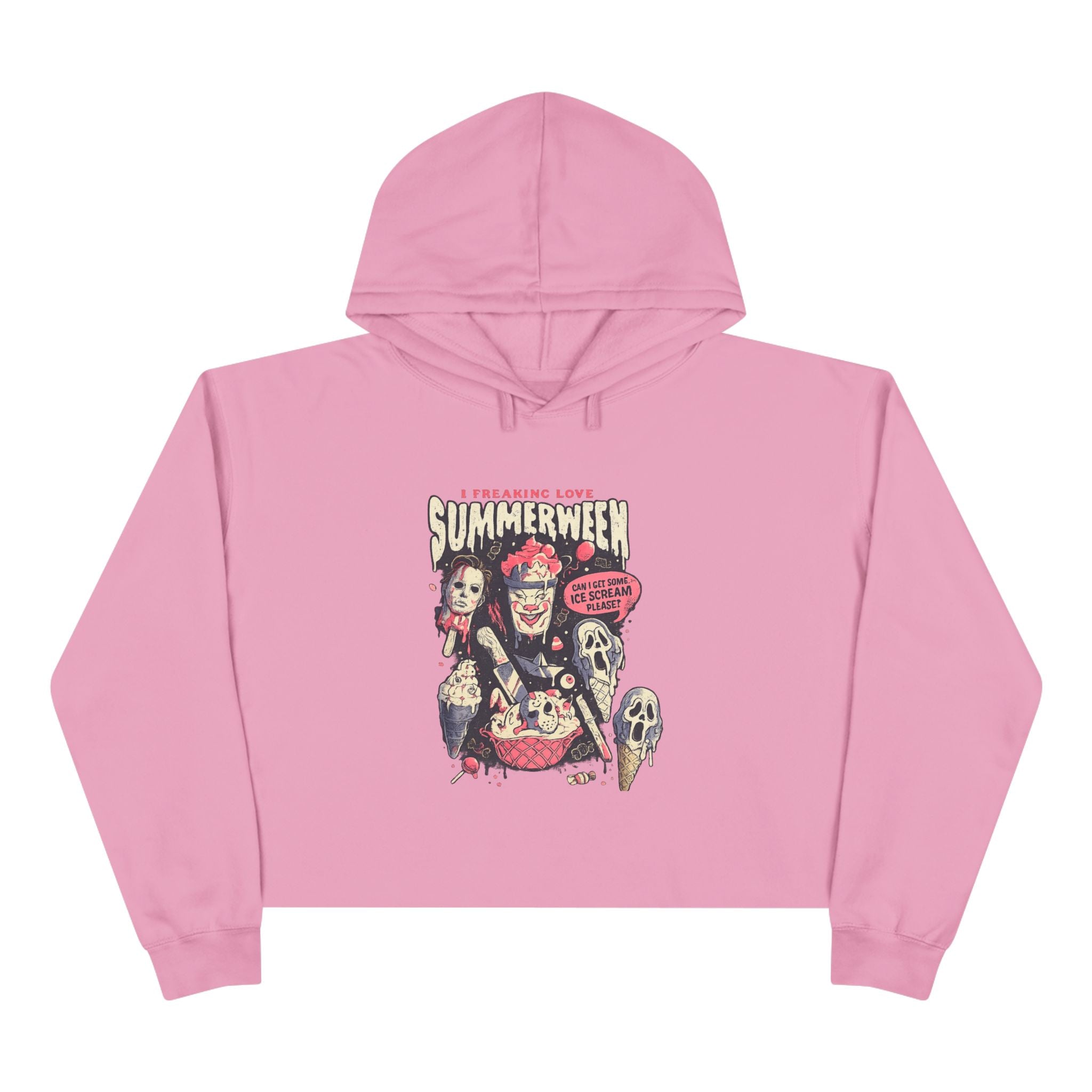 Summerween Crop Hoodie